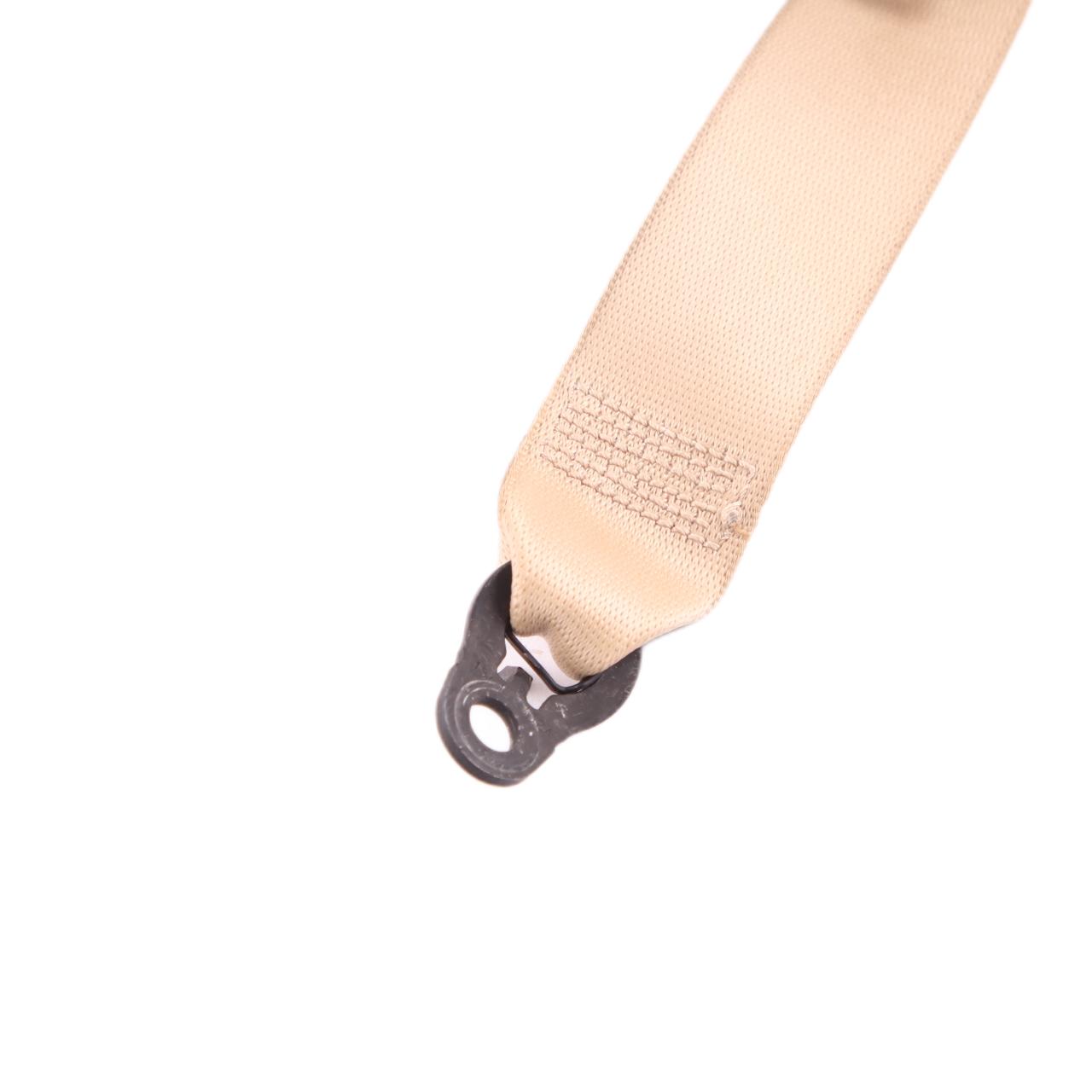 Seat Belt BMW F30 F34 LCI Upper Strap Rear Outer Seatbelt Veneto Beige 7310159