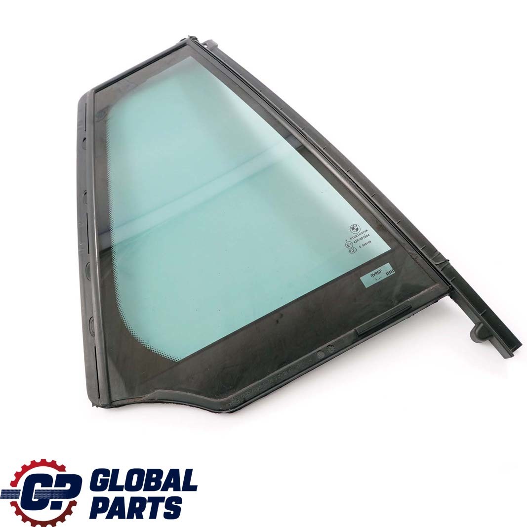 BMW 5 Series F11 Touring Side Fixed Window Glass Green Door Rear Right O/S