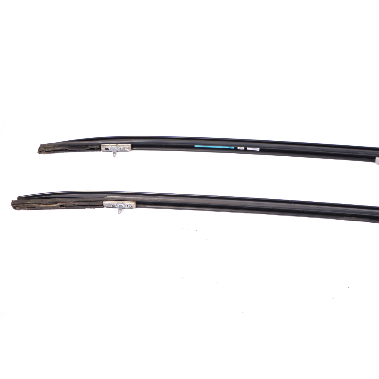 BMW F31 Touring Left Right N/O/S Roof Railing Rack Moulding Trim Set Black