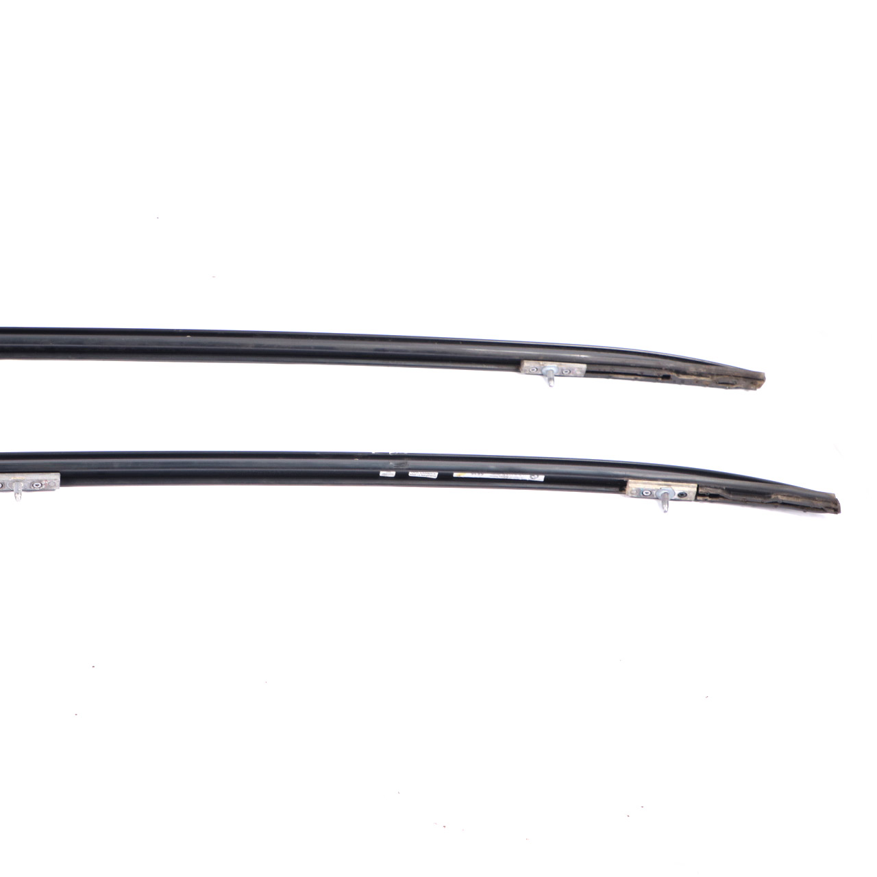 BMW F31 Touring Left Right N/O/S Roof Railing Rack Moulding Trim Set Black