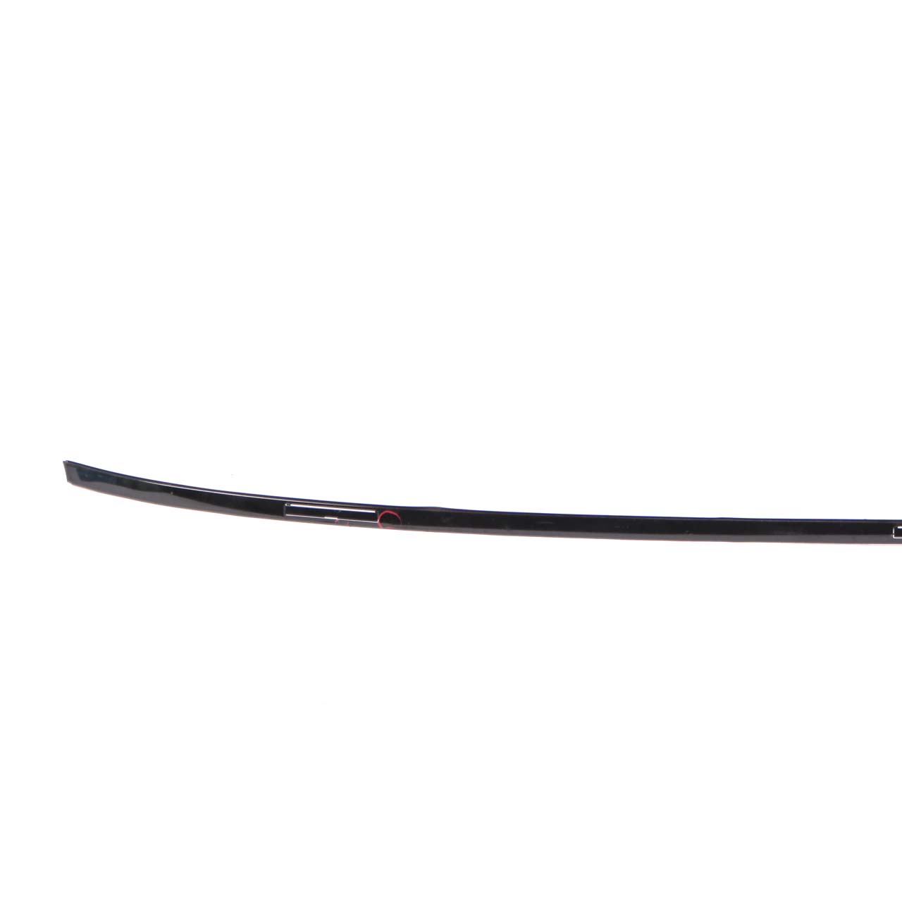 BMW 1 Series F20 F21 Right O/S Roof Moulding Gutter Rail Trim Schwarz 2 Black