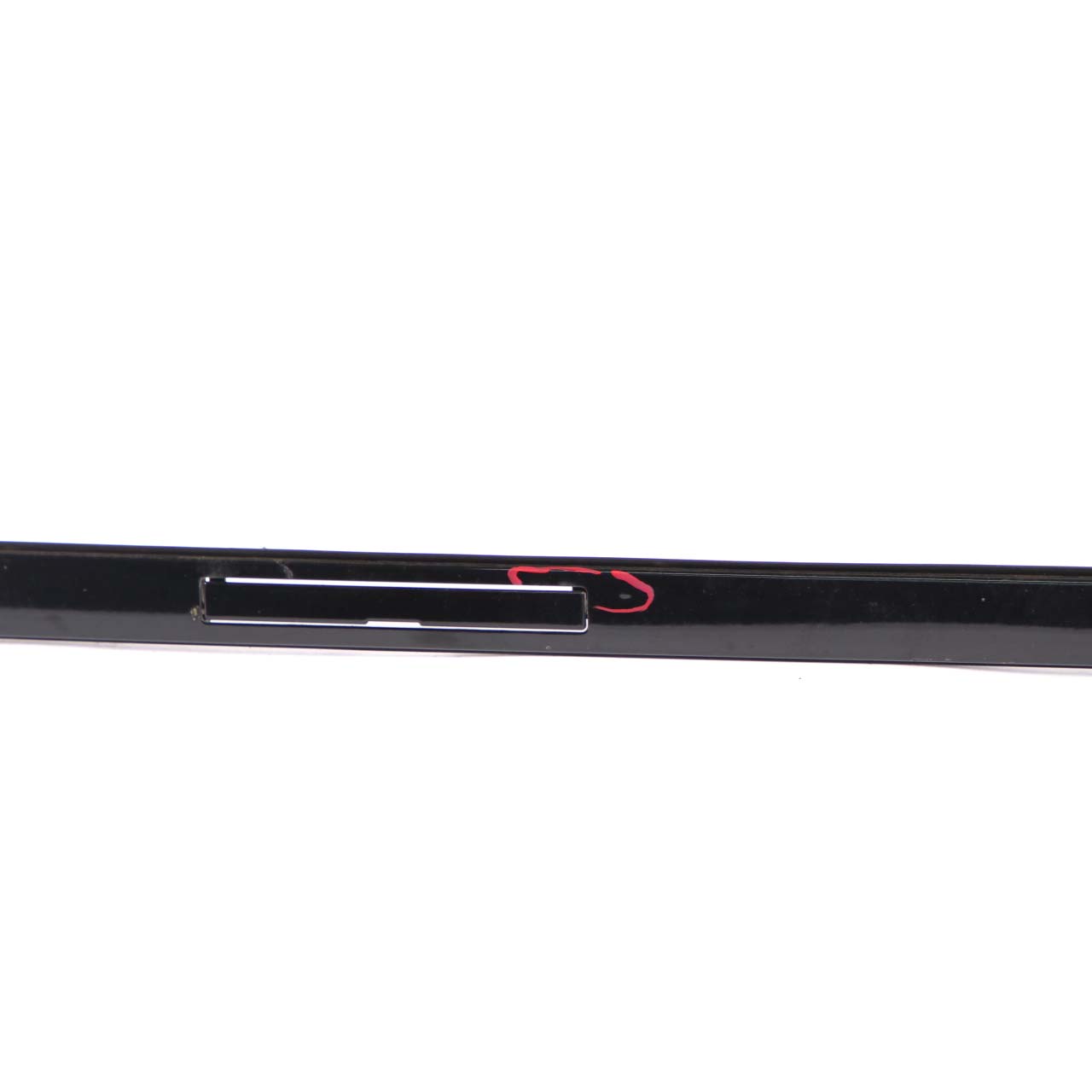 BMW 1 Series F20 F21 Right O/S Roof Moulding Gutter Rail Trim Schwarz 2 Black