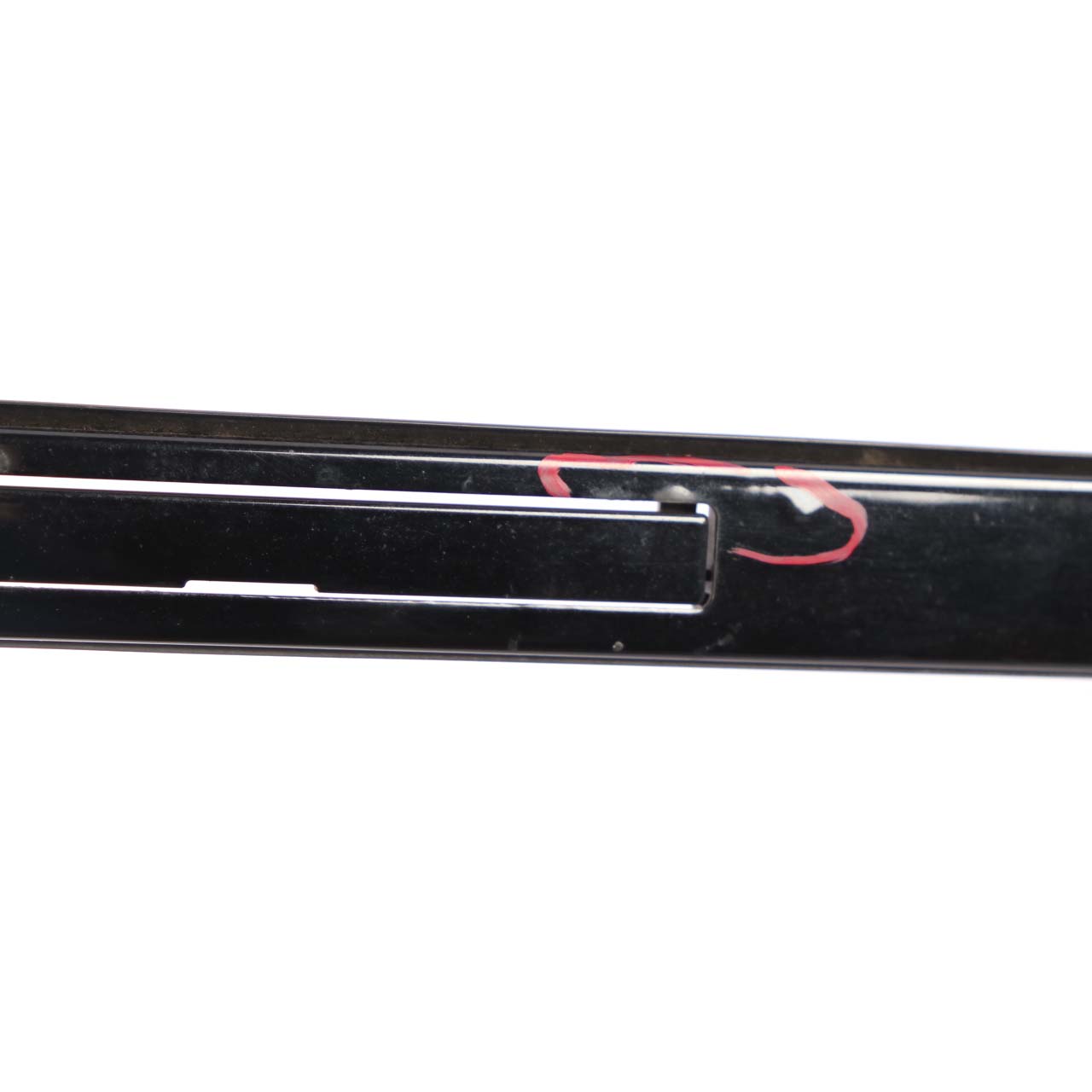 BMW 1 Series F20 F21 Right O/S Roof Moulding Gutter Rail Trim Schwarz 2 Black