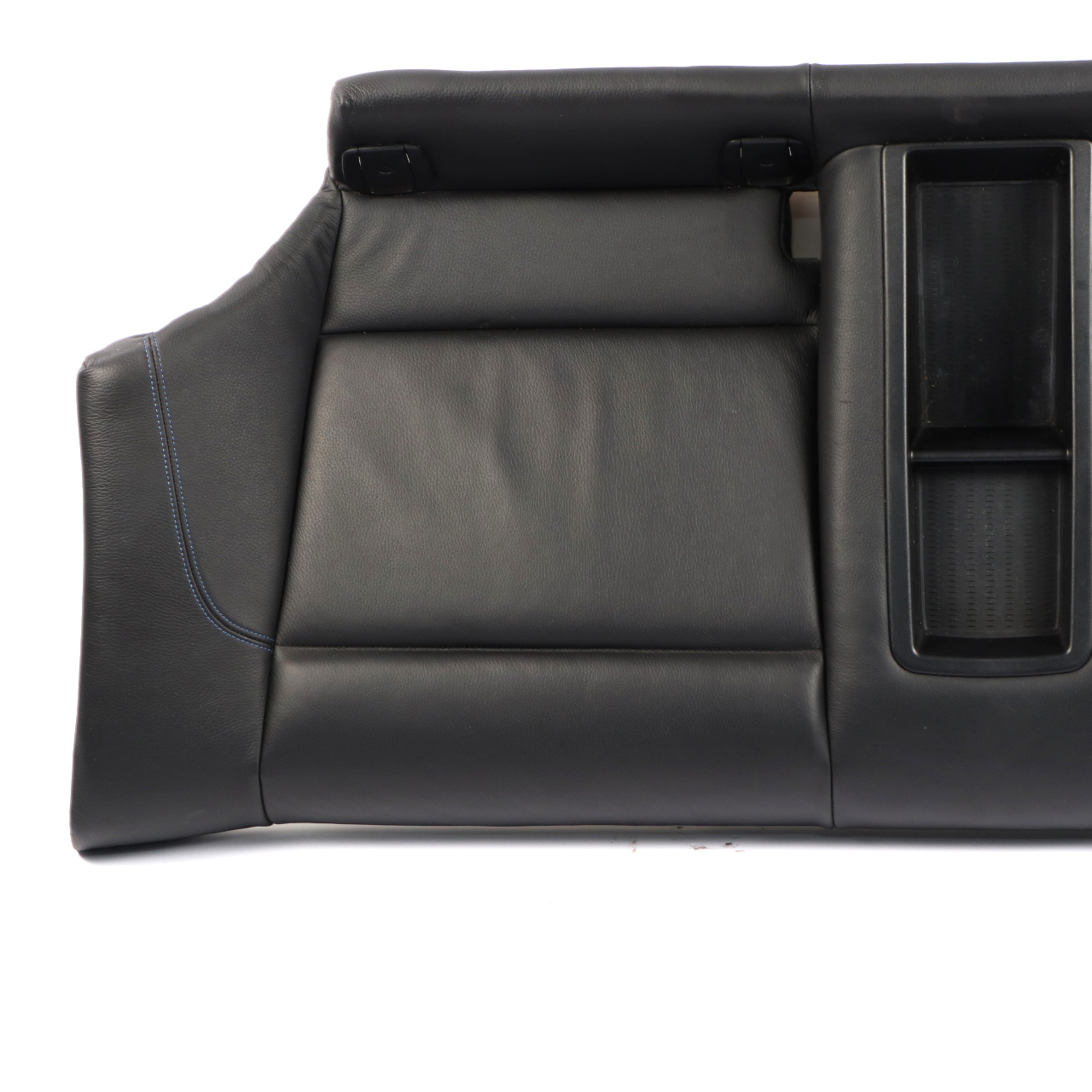 Rücksitz BMW E81 E82 Leder Innenraum Bank Couch Abdeckung Boston Schwarz Blau