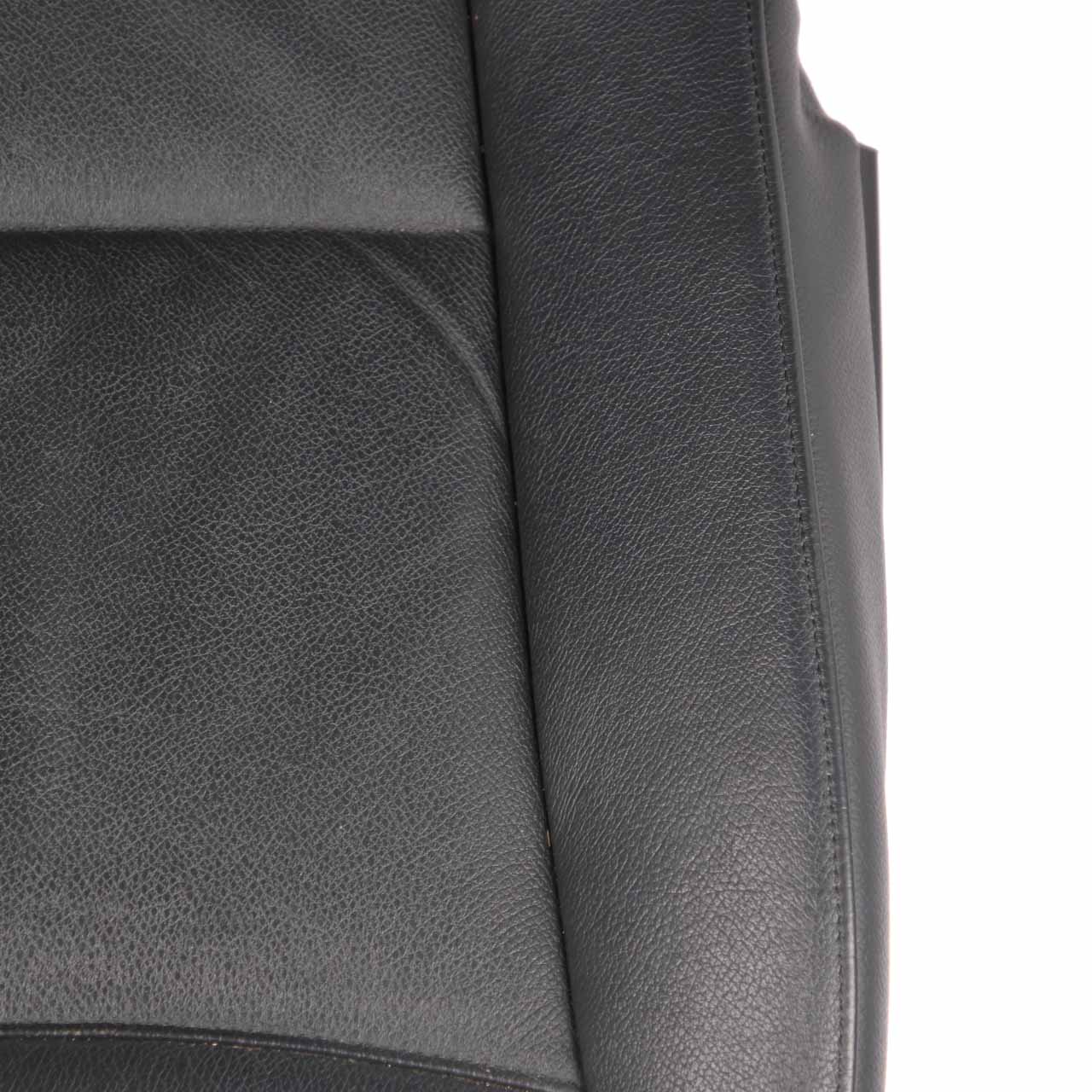 BMW X1 E84 Front Seat Right O/S Leather Nevada Black Piping Gray Brown