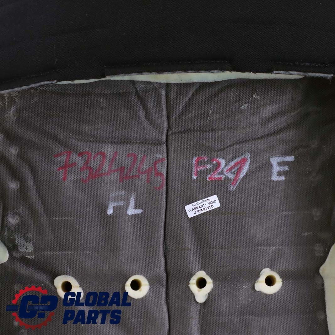 BMW F21 F22 F23 Vordersitz Vorne Links Lehne Bezug Anthrazit Rot