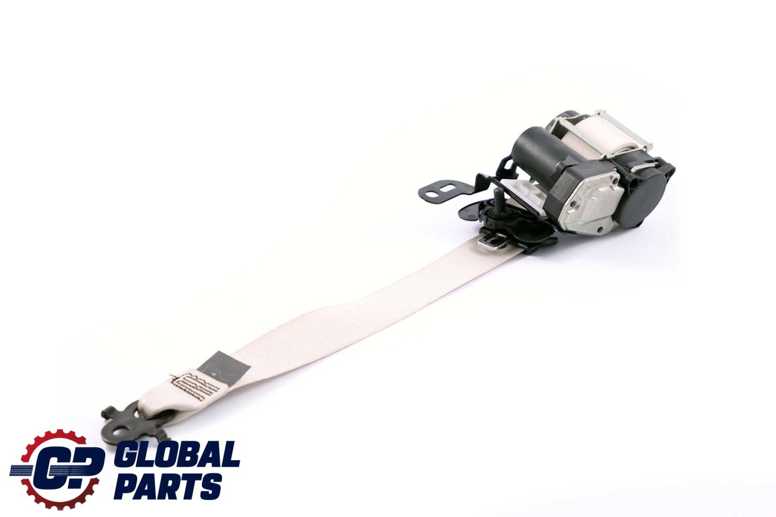 BMW F01 F10 F11 LCI Front Left N/S Seat Upper Belt White 7328201