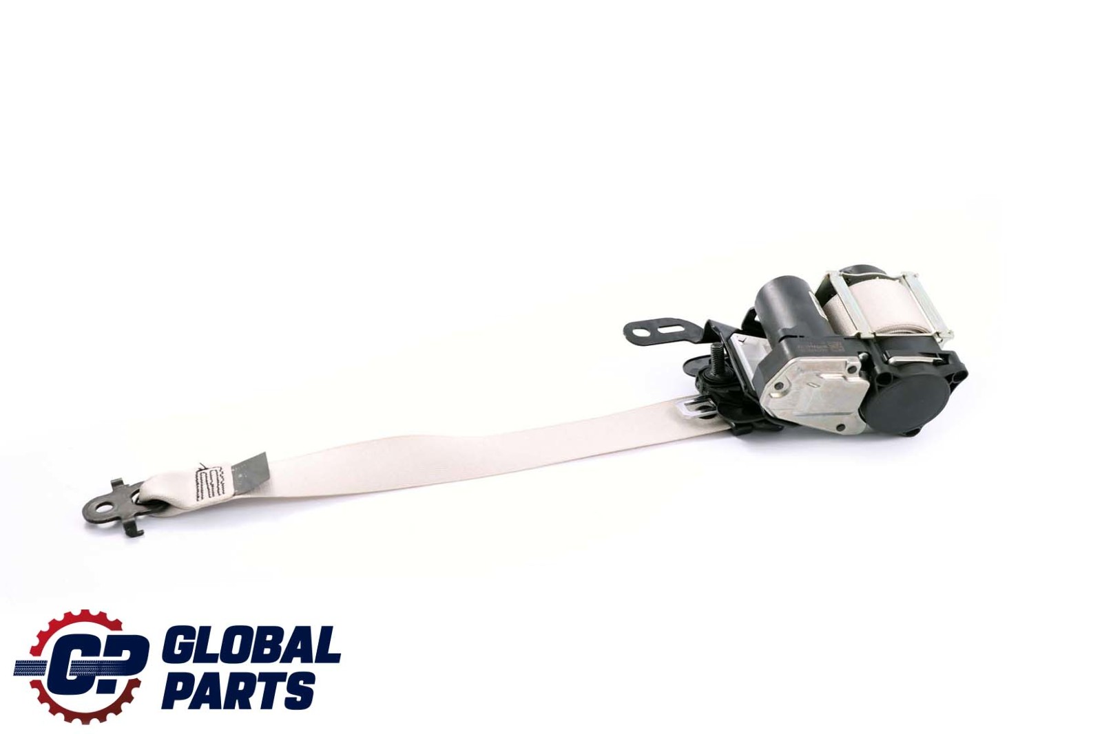 BMW F01 F10 F11 LCI Front Left N/S Seat Upper Belt White 7328201