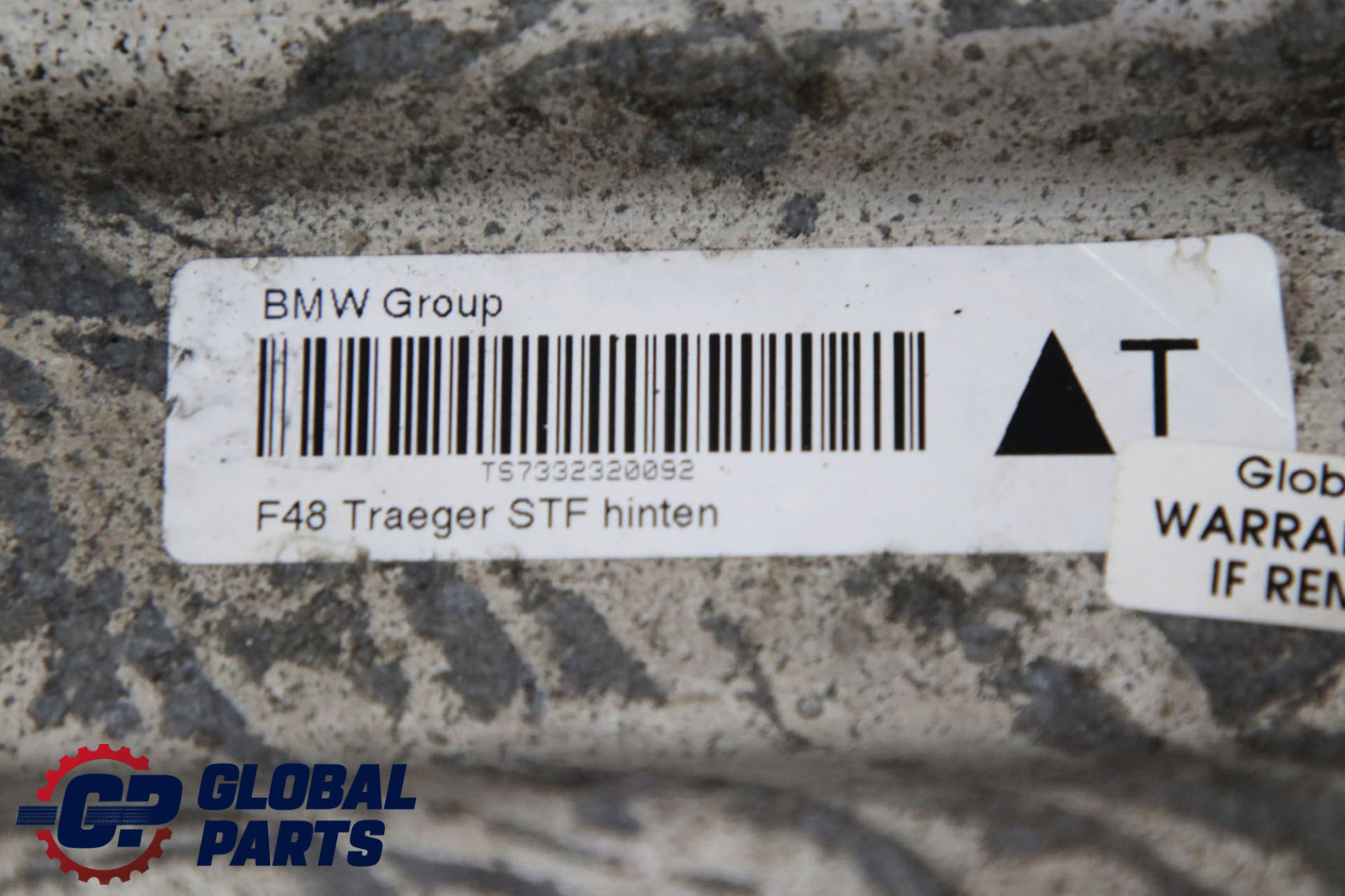 BMW X1 Reihe F48 Träger Stossfänger Hinten 51127332320 7332320