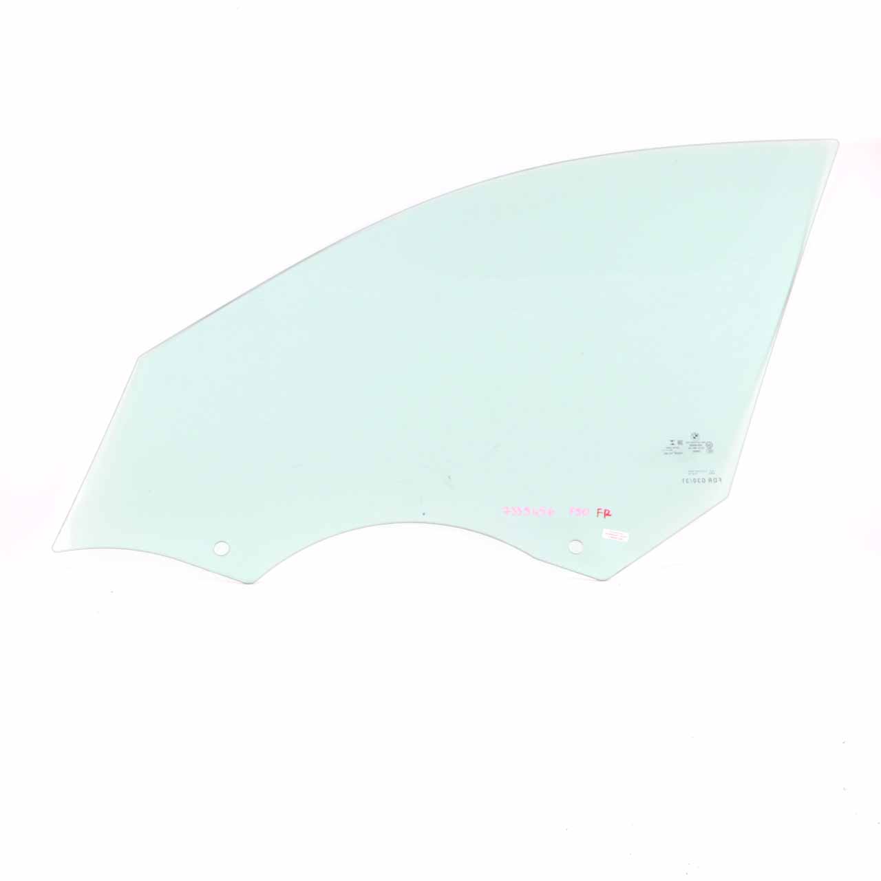 Side Window BMW G30 G31 Door Front Right O/S Glass Glazing Green AS2 ESG 7339456