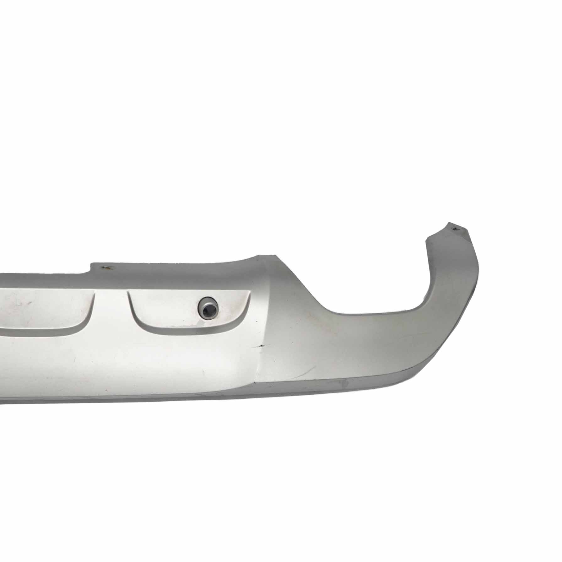 BMW X1 E84 Bumper Diffuser X-Line Rear Lower Centre Trim Panel Silver