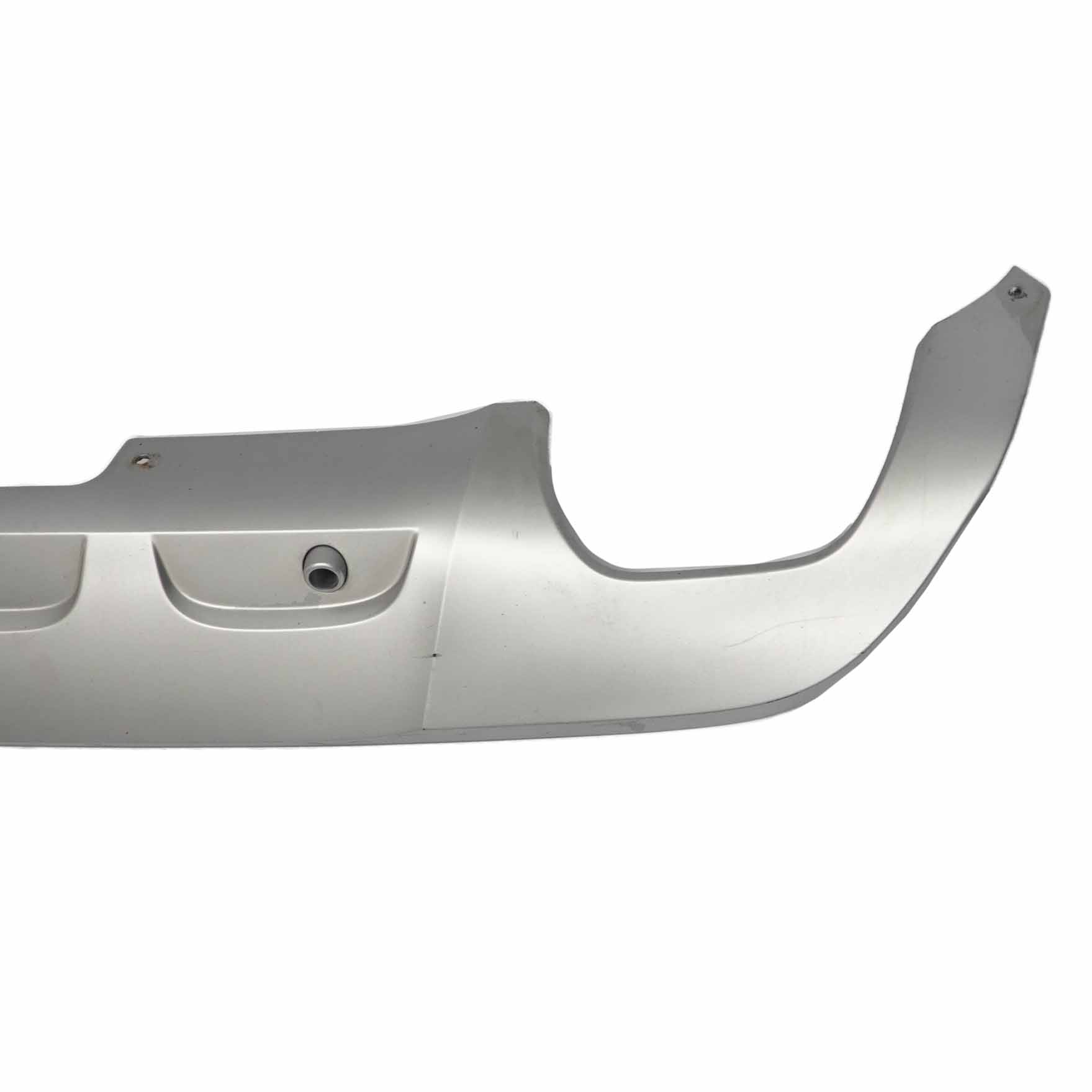 BMW X1 E84 Bumper Diffuser X-Line Rear Lower Centre Trim Panel Silver