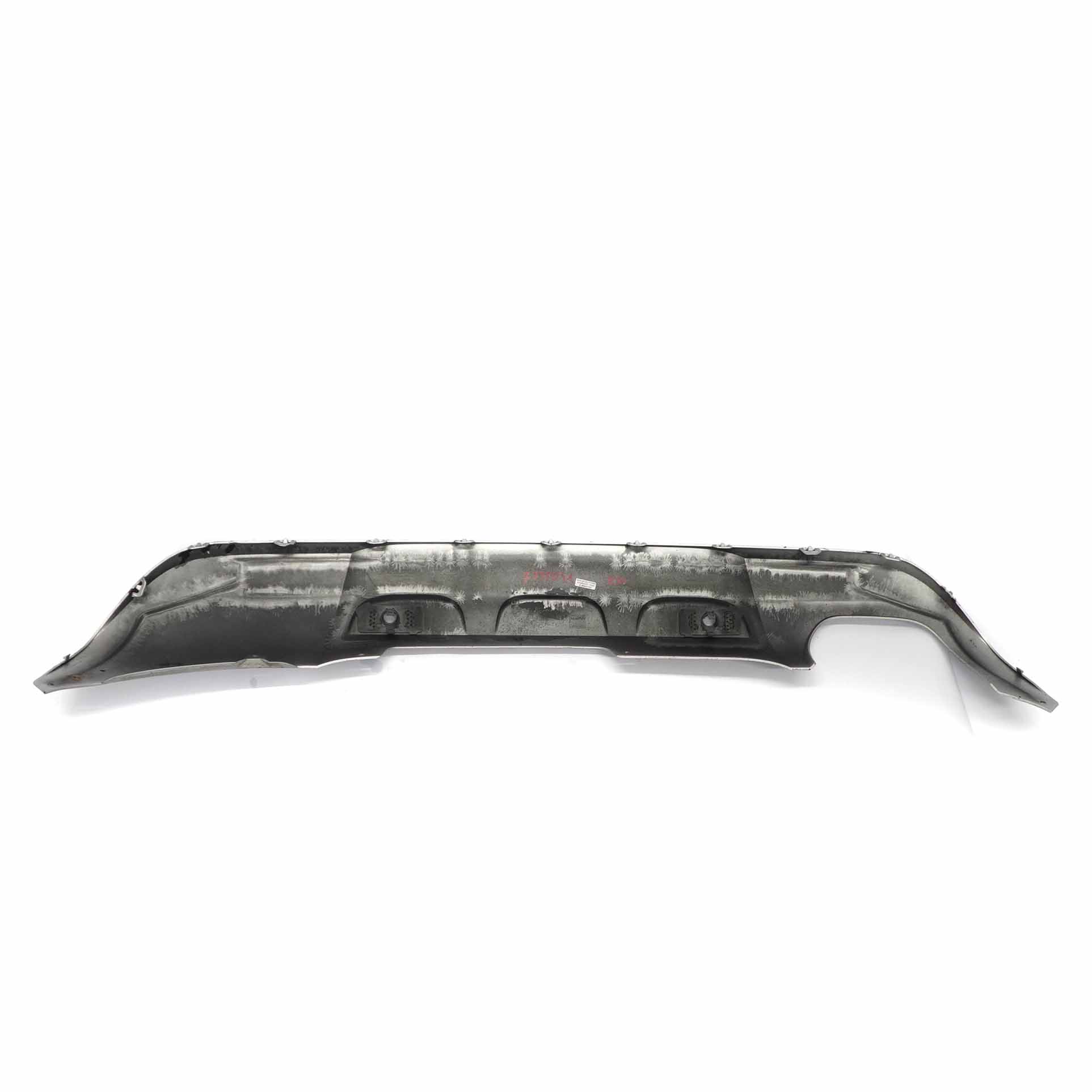 BMW X1 E84 Bumper Diffuser X-Line Rear Lower Centre Trim Panel Silver