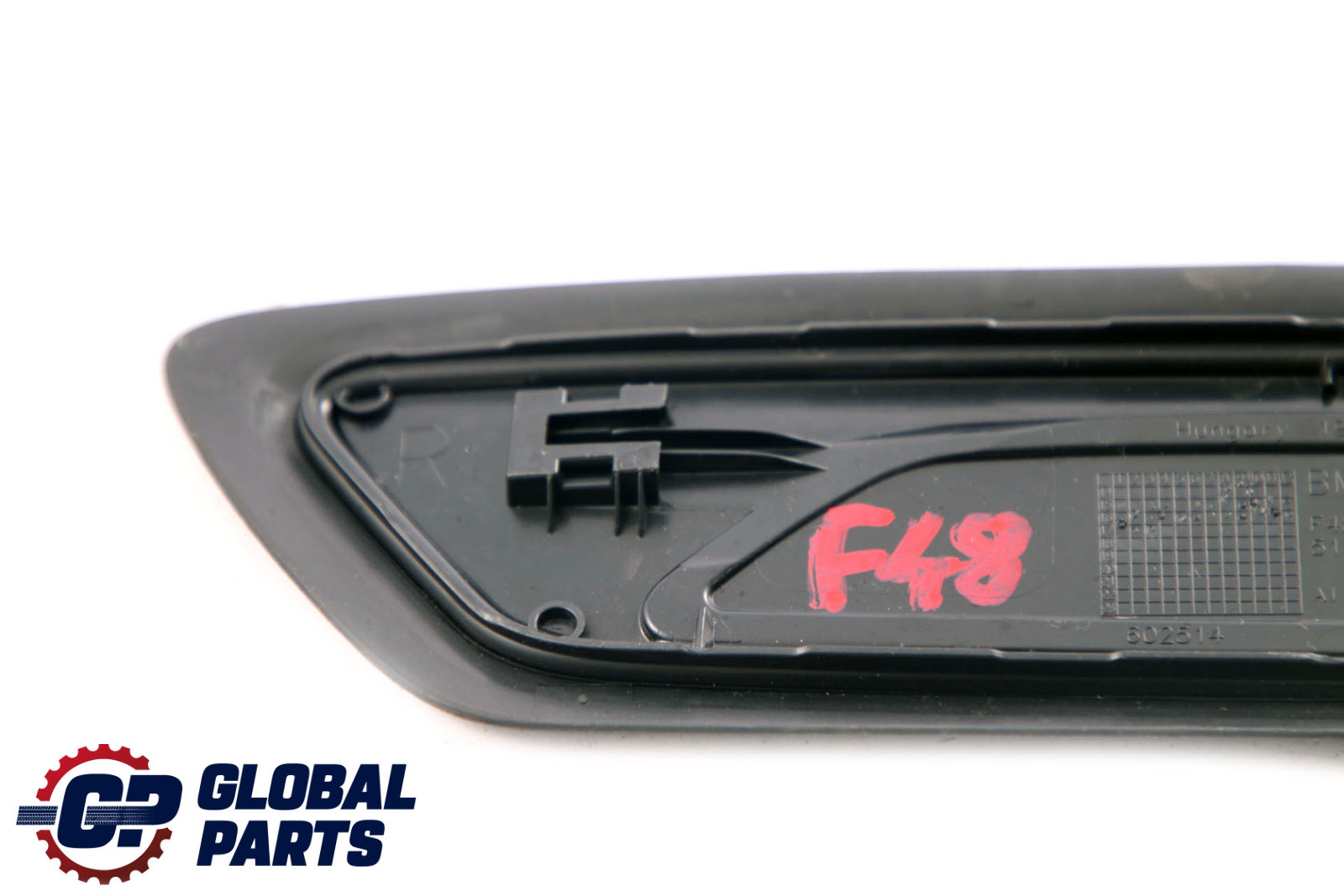 BMW X1 X2 Series F39 F48 Cover Strip Entrance Rear Right O/S Black 7349674