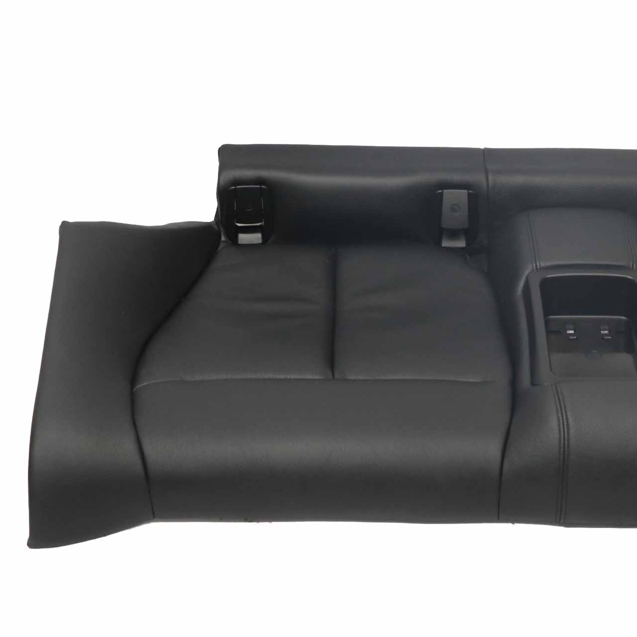 BMW F32 Sitzbank Hinten Couch Sofa Bezug Schwarz Leder Dakota