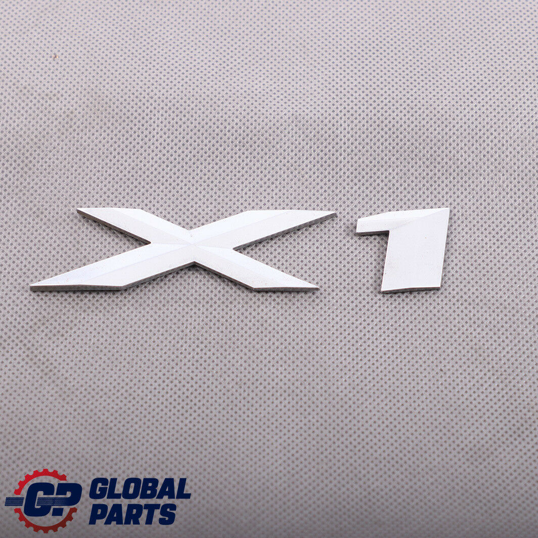 BMW X1 Series E84 Rear Boot Trunk Lid Adhered Lettering Emblem Logo X1