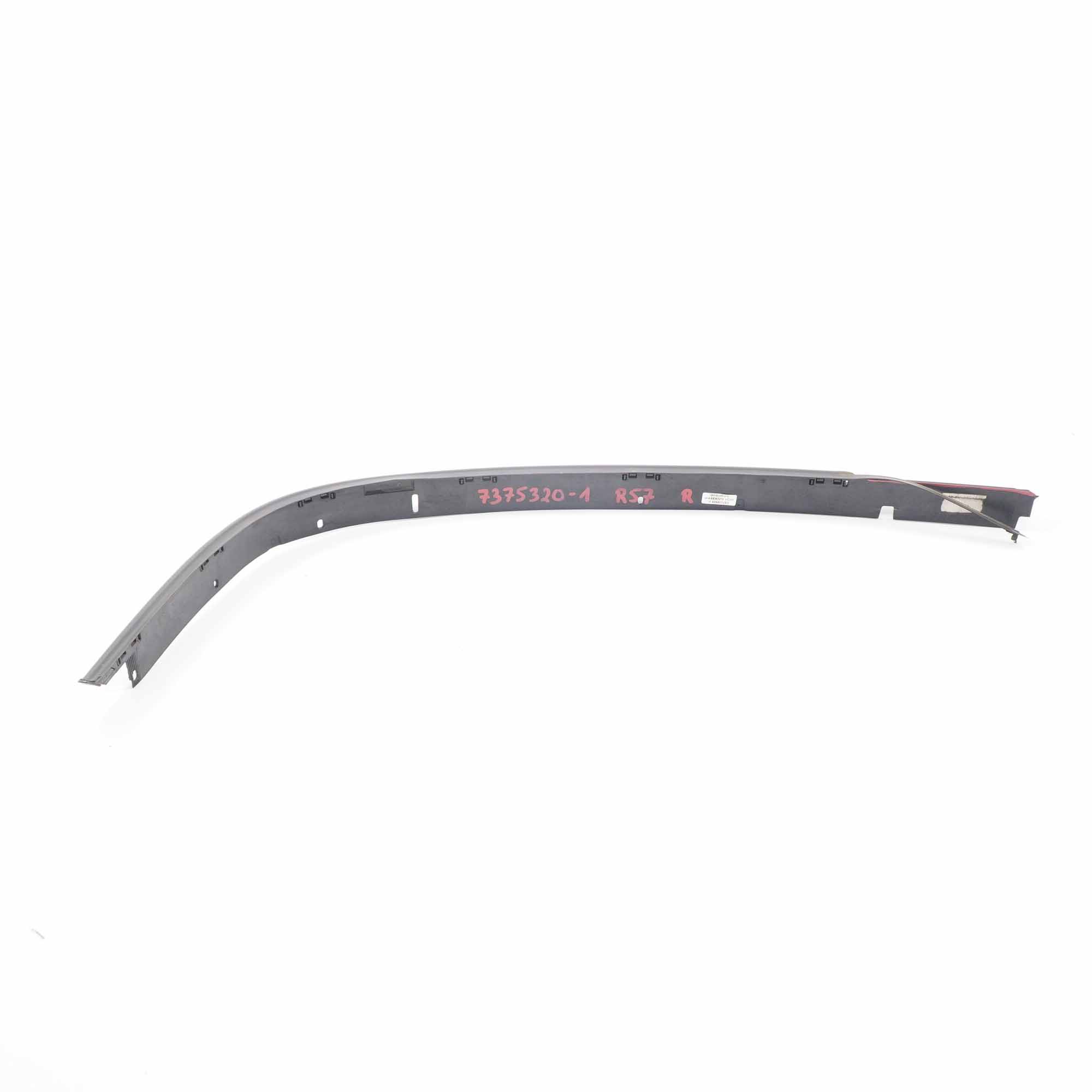 Mini Cabrio R57 Cover Moulding Trim Right O/S Folding Top Gasket Strip 7375320