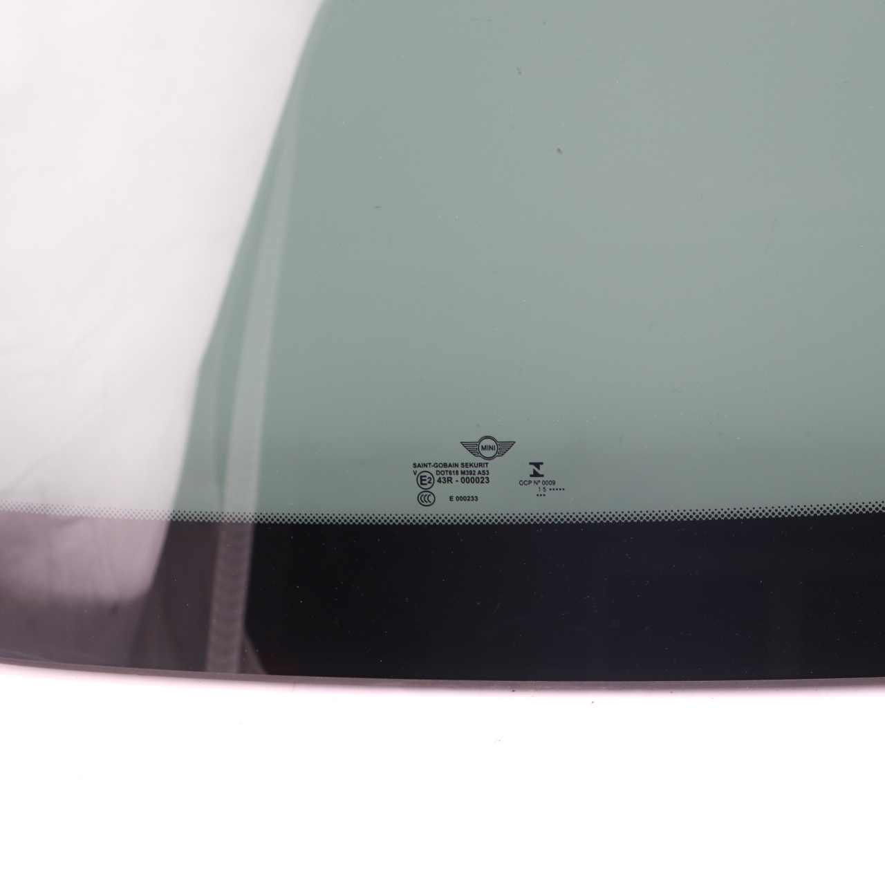 Mini F56 Panoramic Sliding Roof Sunroof Rear Glass Panel AS3 Tinted 7379620