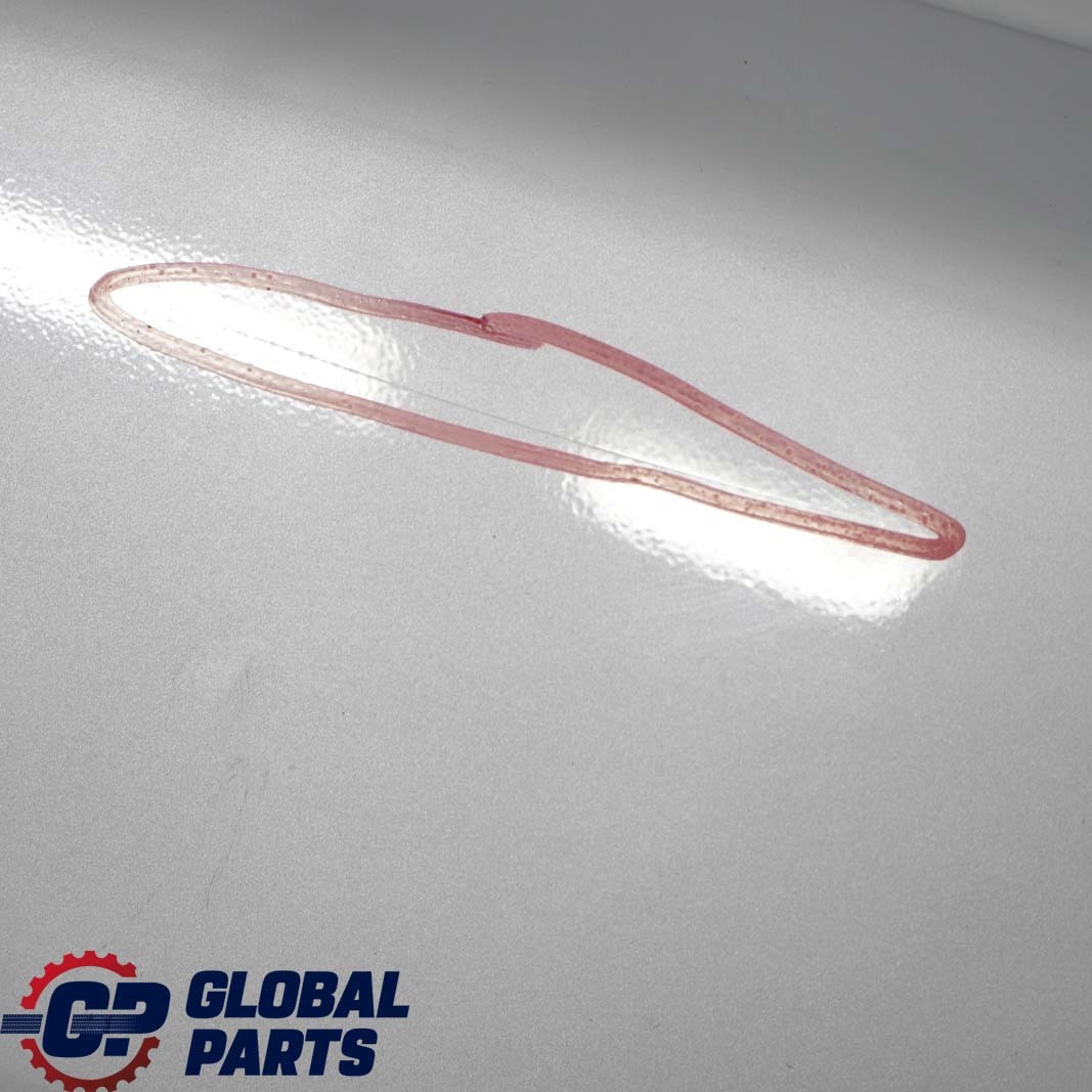 BMW Mini Cooper F55 Complete Rear Bumper Trim Panel White Silver Metallic - A62