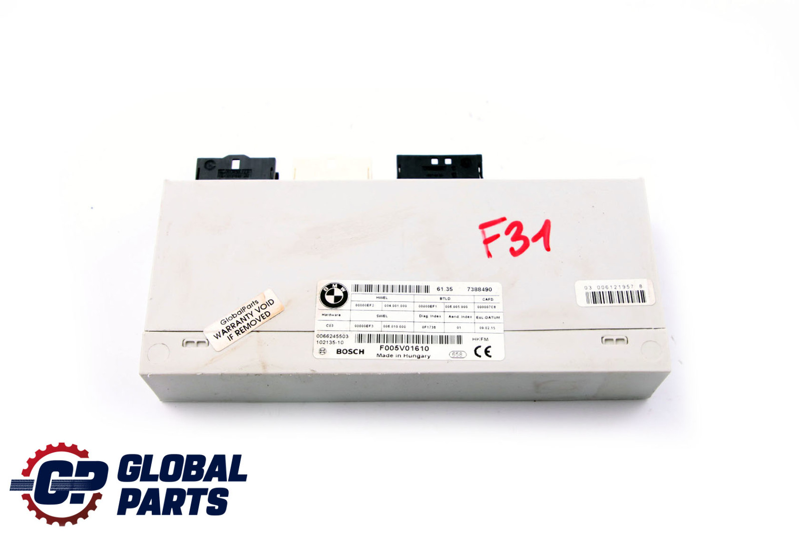 BMW F31 Körper Gehäuse Steuereinheit Modul HKFM 7388490 0066245503 F005V01610