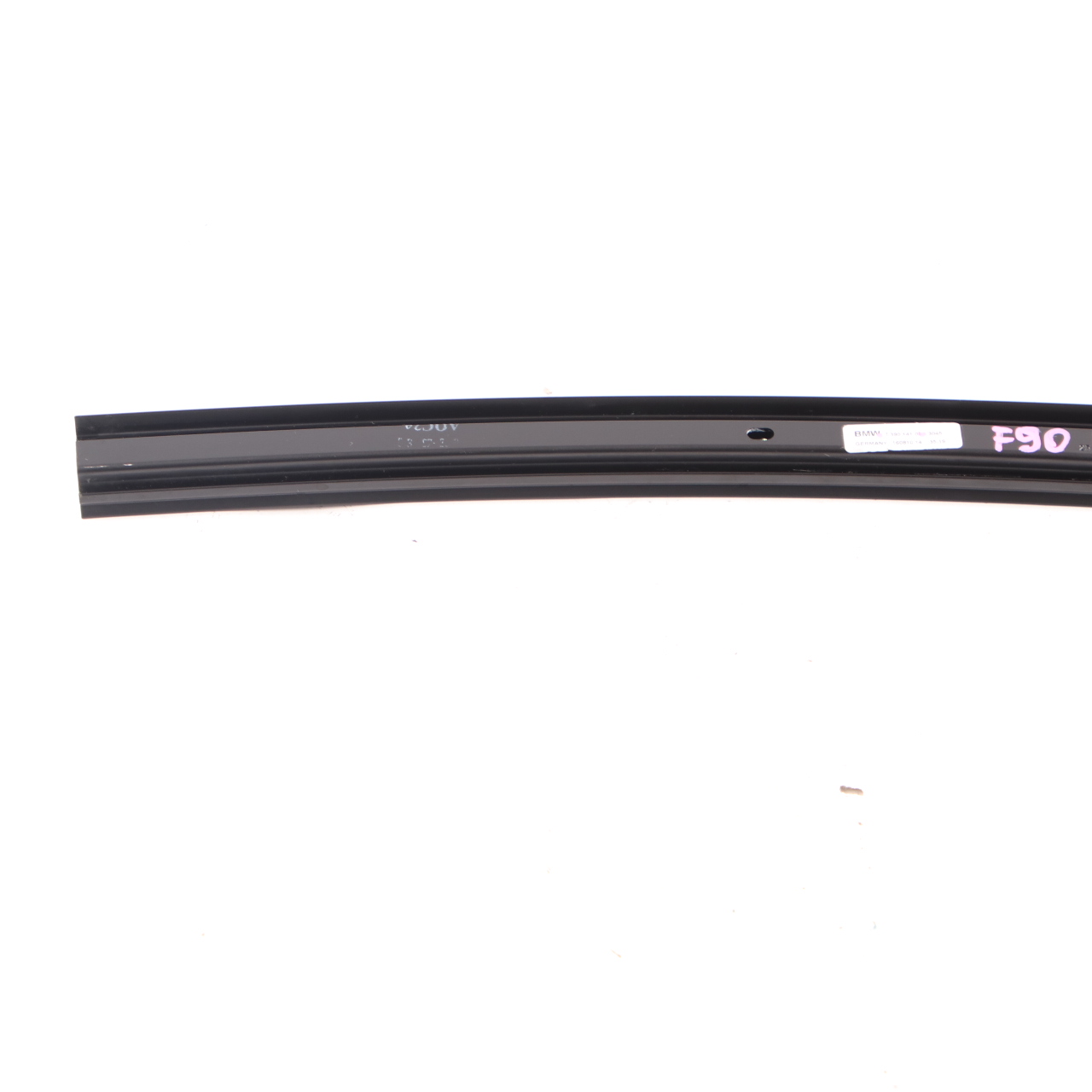 BMW G30 Window Guide Rear Left N/S Pillar Trim Strip High Gloss 7390141