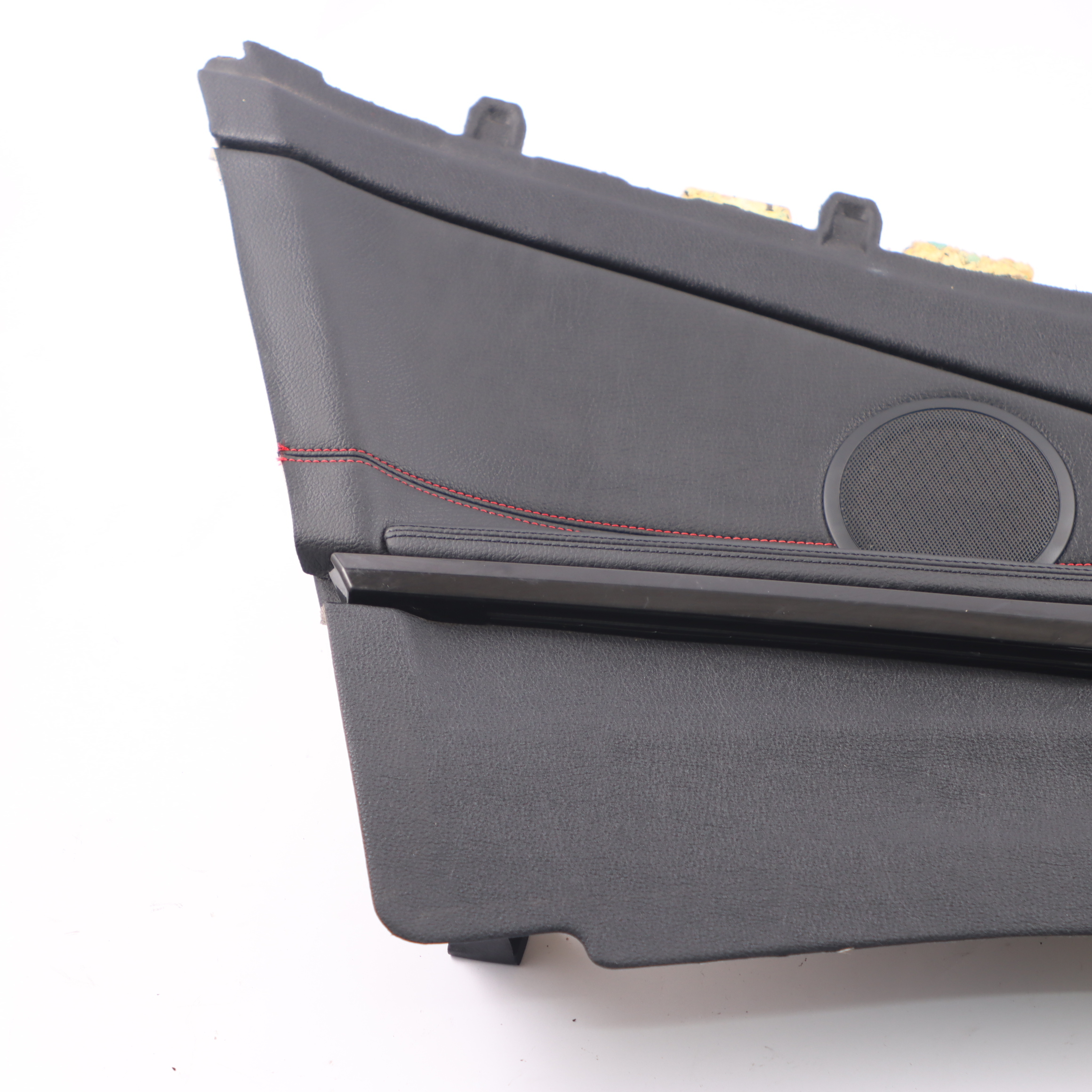 BMW F33 Cabrio Hinten Links Seitliche Verkleidungsplatte Leder Schwarz Leder