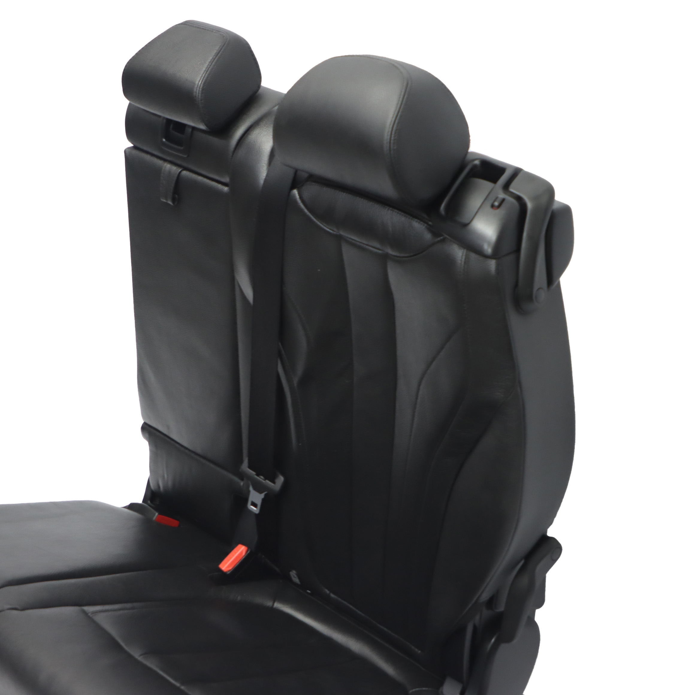 BMW X5 F15 Rücksitz links Interieur Leder Dakota Schwarz