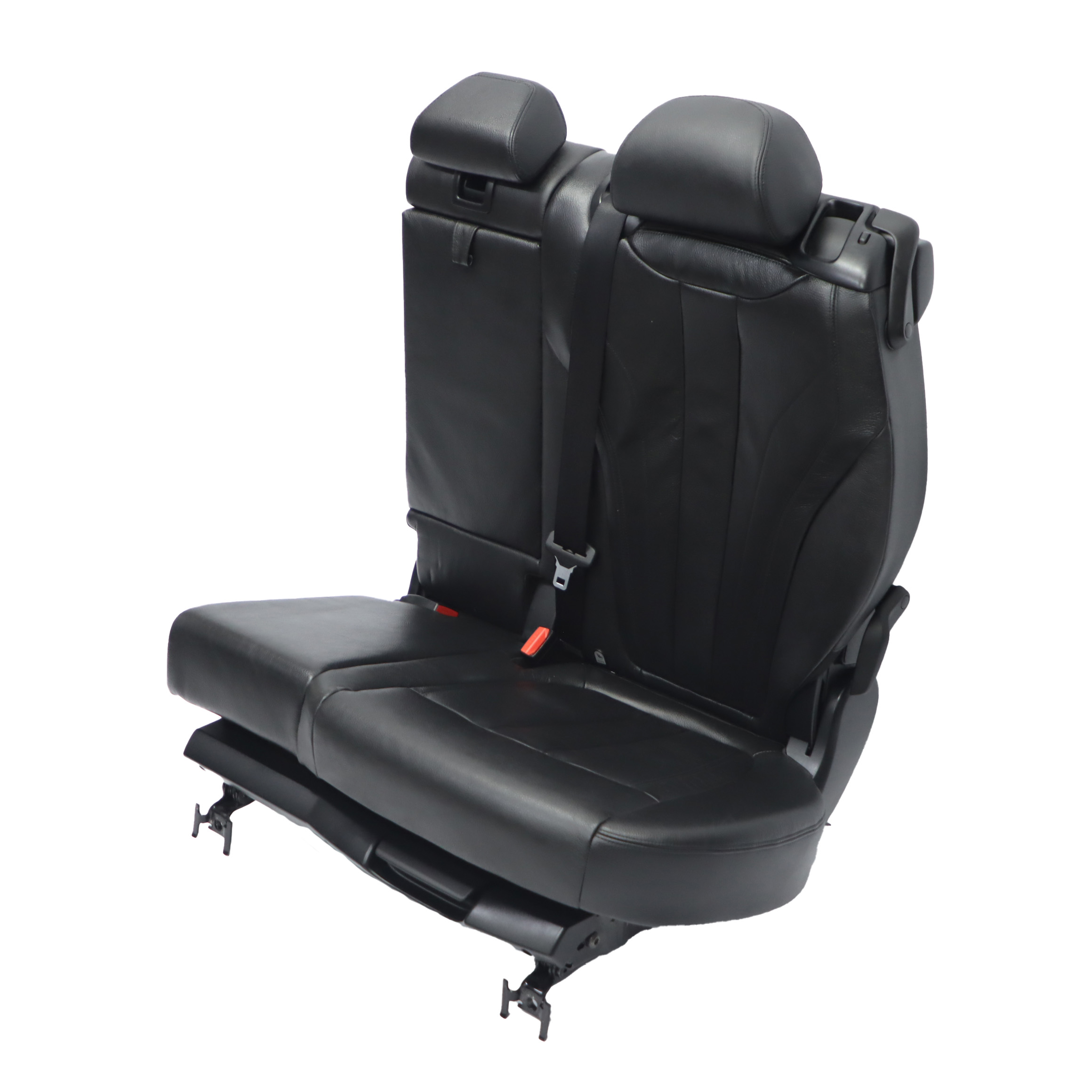 BMW X5 F15 Rücksitz links Interieur Leder Dakota Schwarz