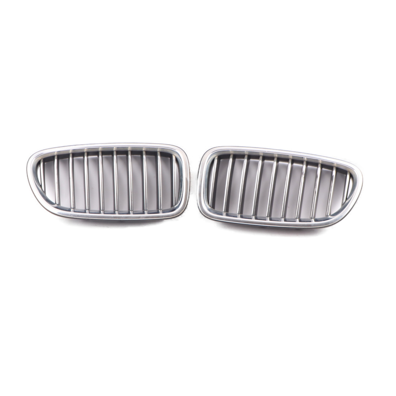 Frontstoßstange Kühlergrill BMW F10 F11 LCI Chrom Abdeckung Links Rechts Satz 