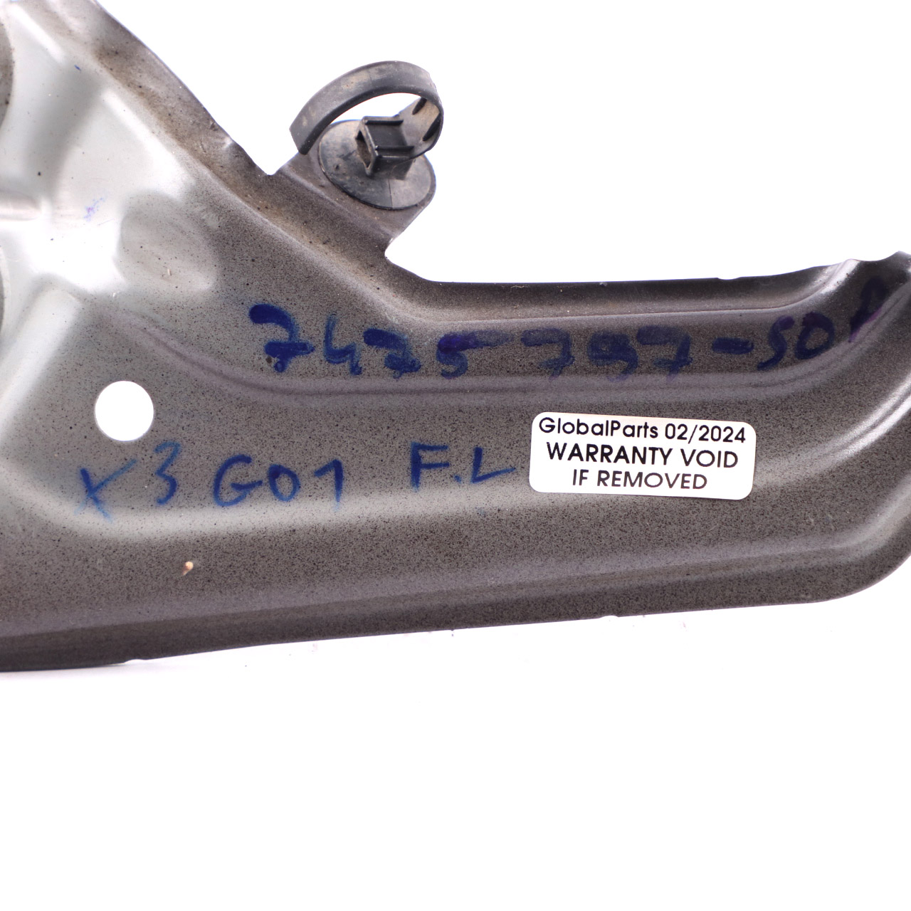 BMW X3 G01 Kotflügel Halterung Vorne Links Panelhalter Sophisto Grau A90 7400219