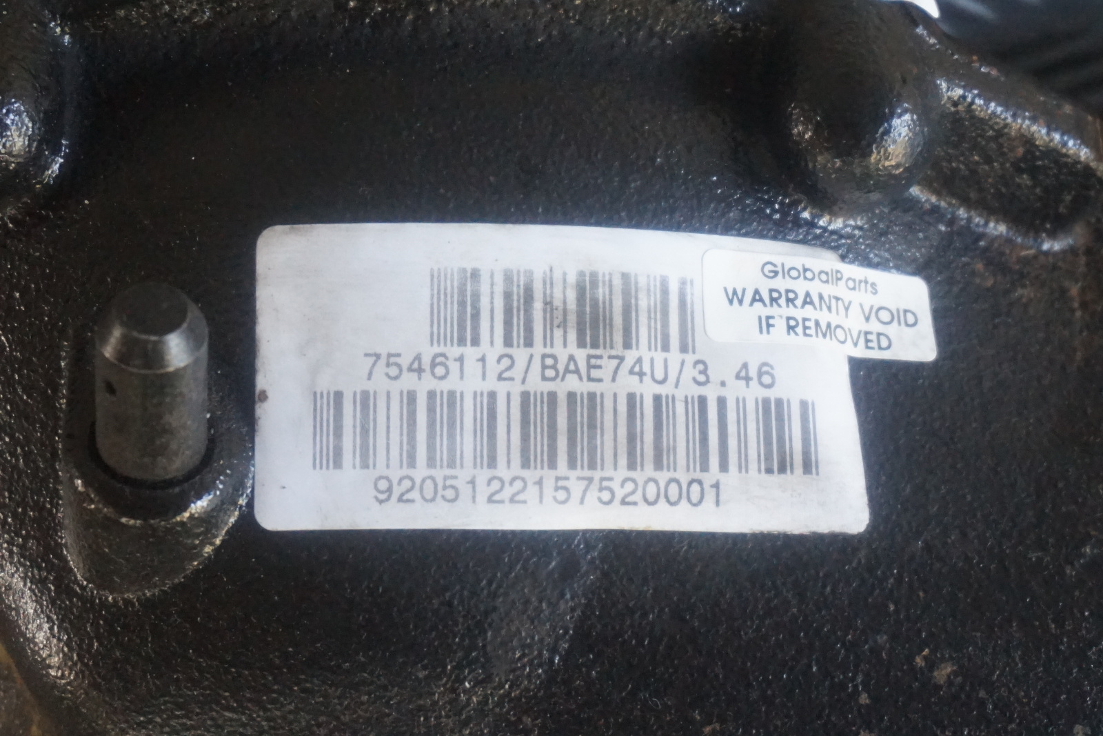 BMW X3 E83 3.0d E46 325xi 330xi Front Differential Diff 3,46 7546112 WARRANTY