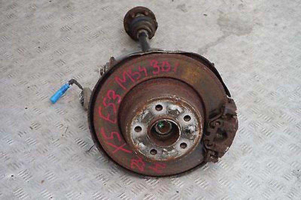 BMW X5 Series E53 3.0i M54 Rear Right O/S Leg Suspension Axle Shaft Brake Disc