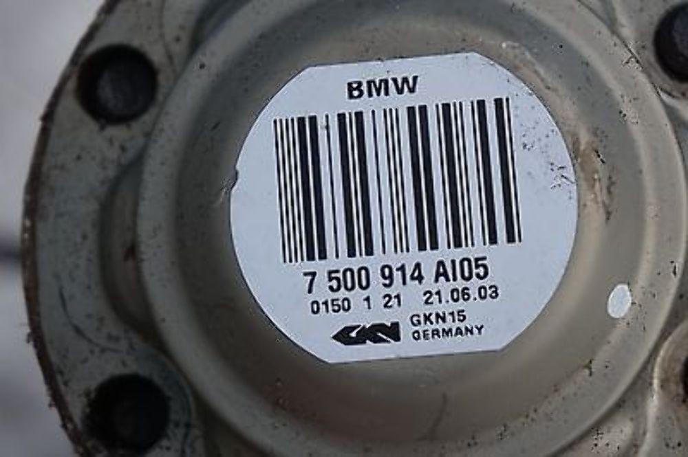 BMW X5 Series E53 3.0i M54 Rear Left N/S Leg Suspension Axle Shaft Brake Disc