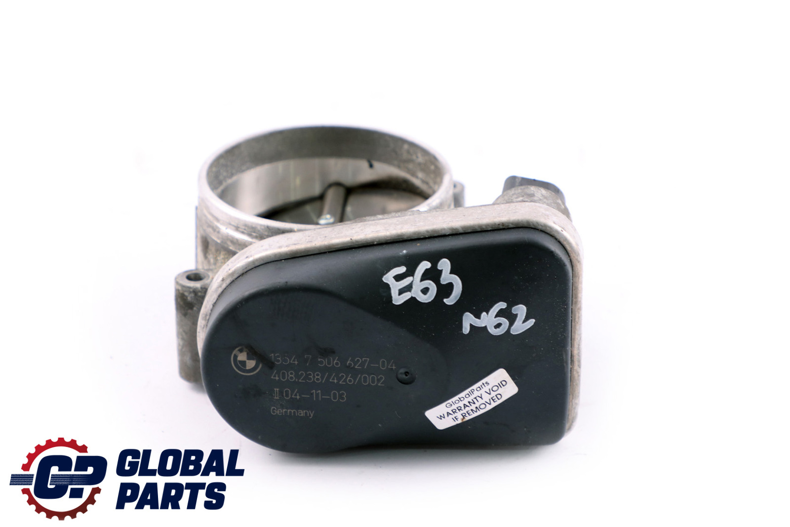 BMW E60 E61 E65 E53 N62 Benzin Drossel Klappen Gehäuse Körper 7506627