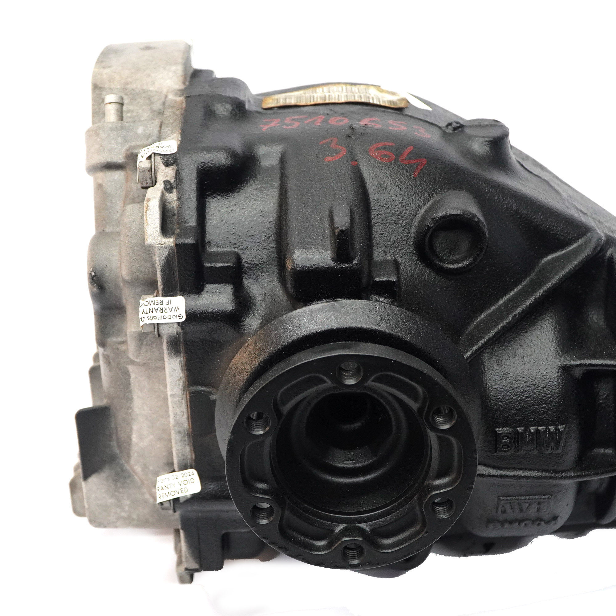 BMW X5 E53 4.4i M62 Rear Differential Diff 3.64 Ratio 7510653 7510654 WARRANTY