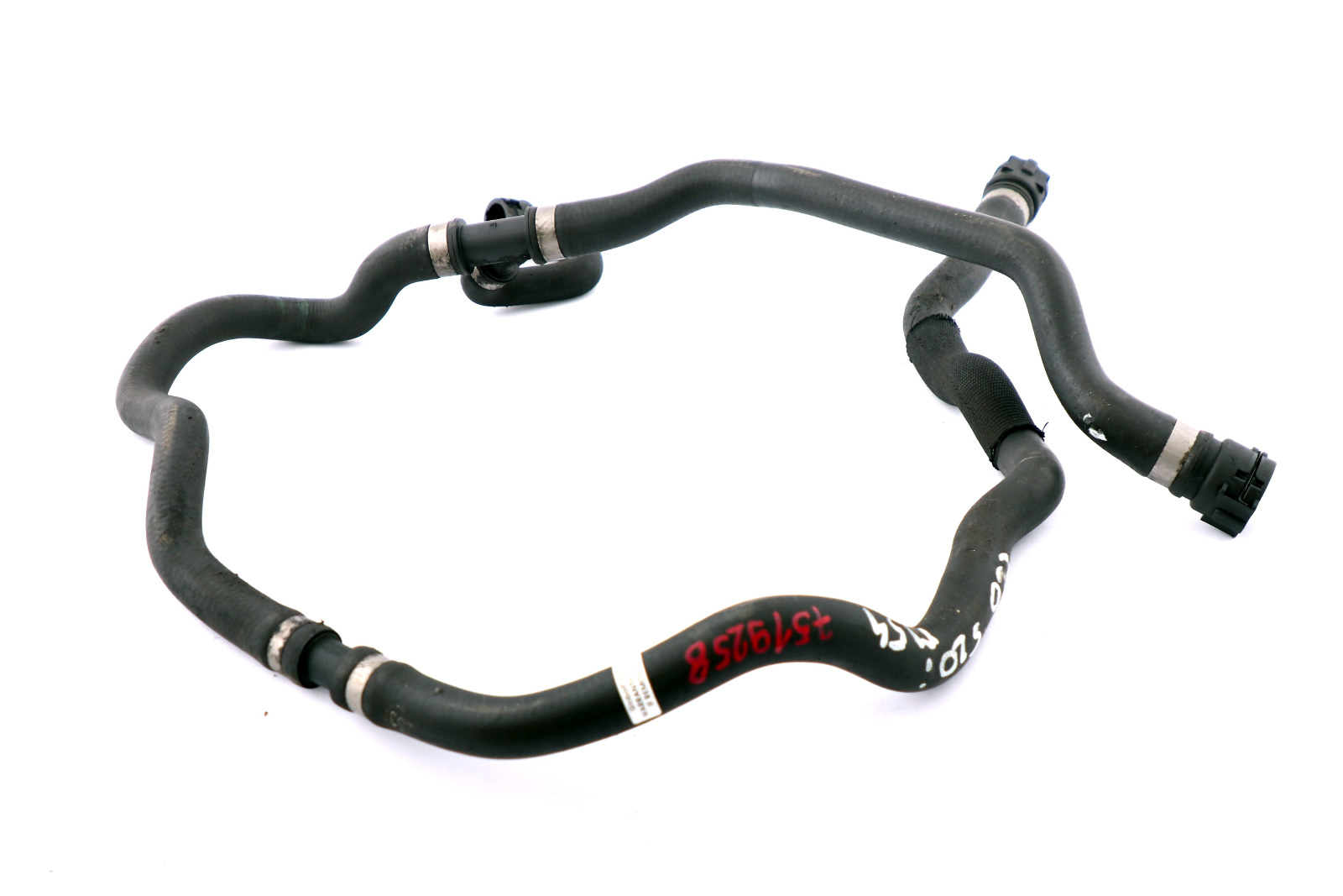 BMW 5 Series E60 E61 M54 Petrol Cooling System Coolant Return Hose Pipe 7519258