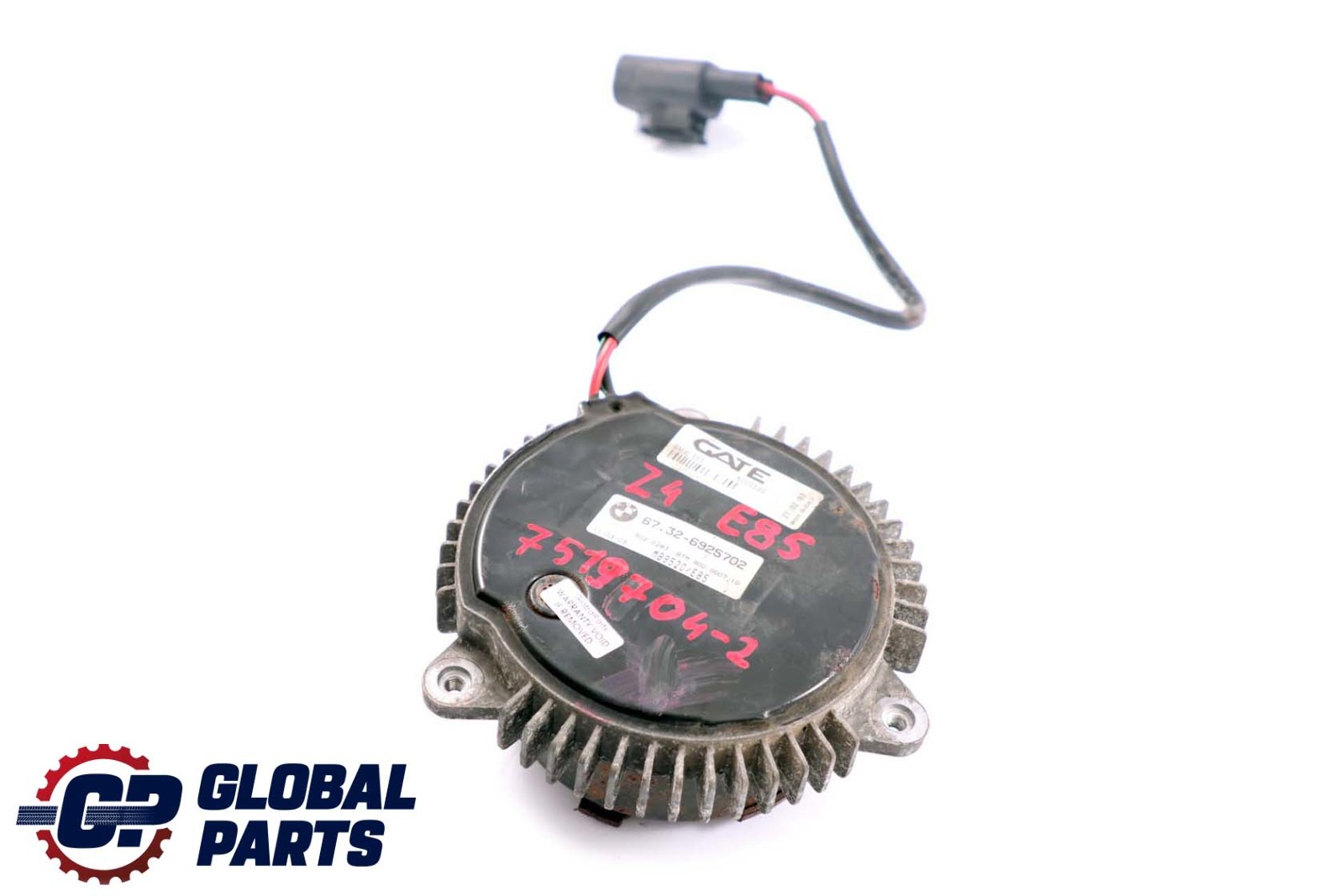 BMW Z4 er E85 Lüfterzarge Lüfter Motor 400W 6925702 7519704