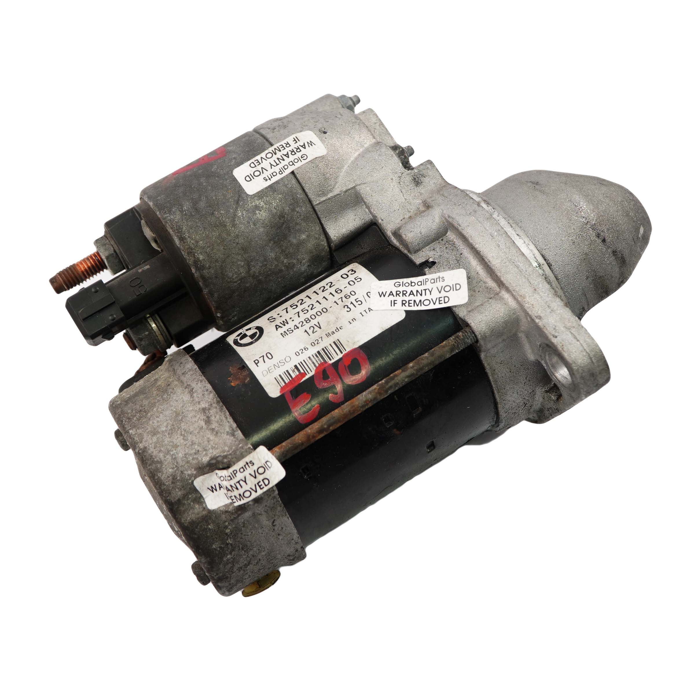 BMW E60 E70 E87 E90 F10 F20 F30 N52 N53 Benzin Motor Starter Anlasser 7521122