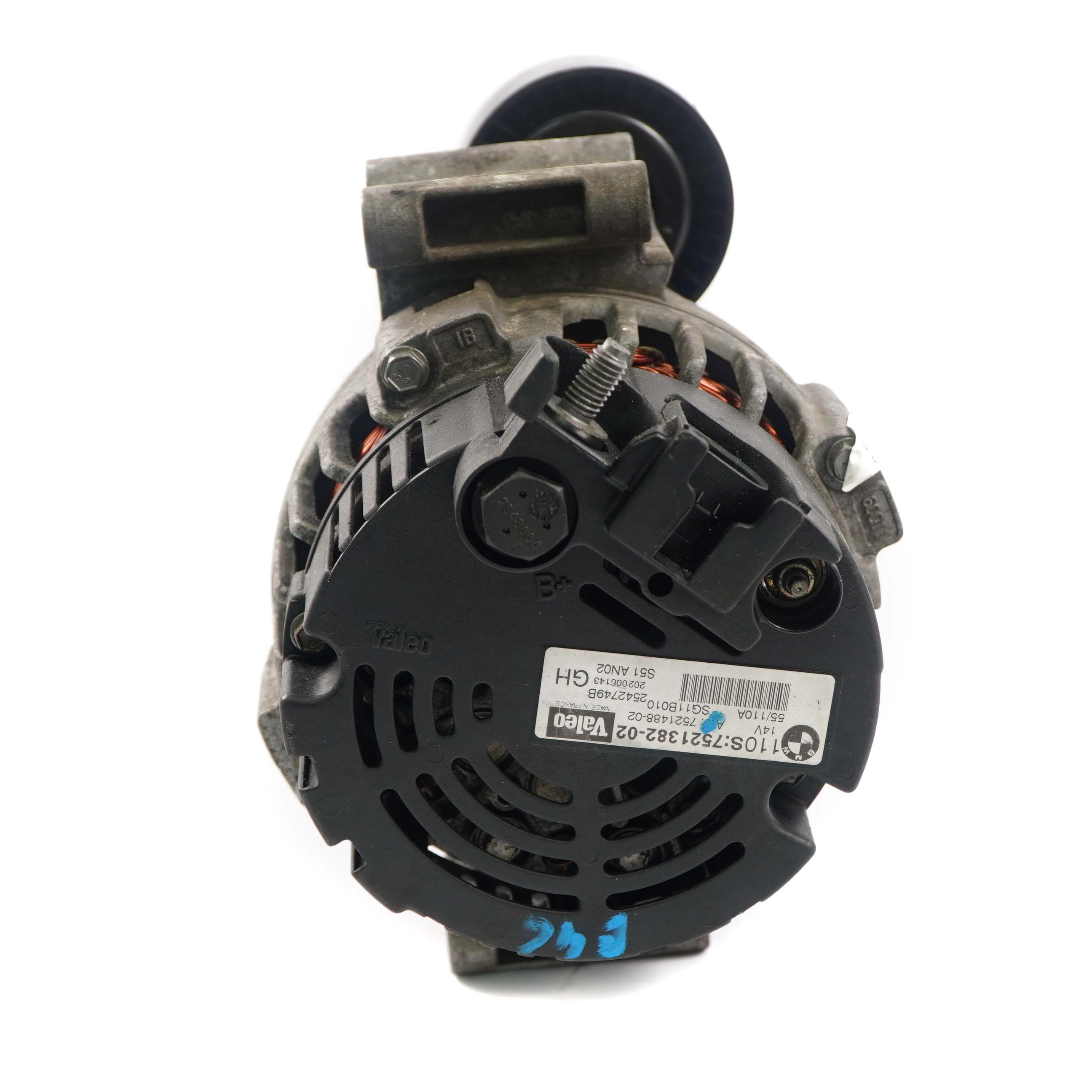 BMW 3 er E46 N42 316i 318i Benzinmotor Alternator Generator 110A Valeo