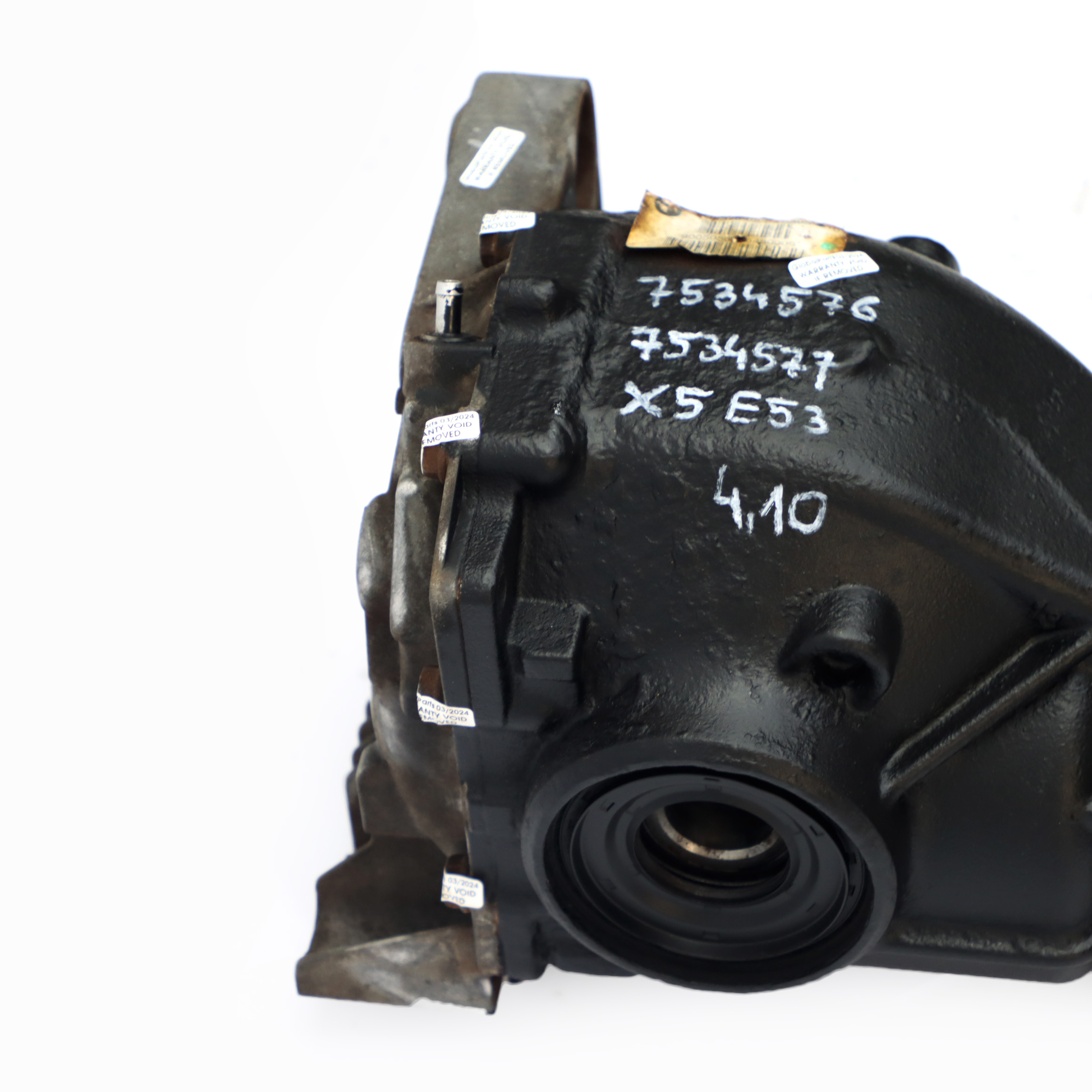 BMW X5 E53 Rear Axle Differential Diff 4,10 Ratio 7534576 WARRANTY