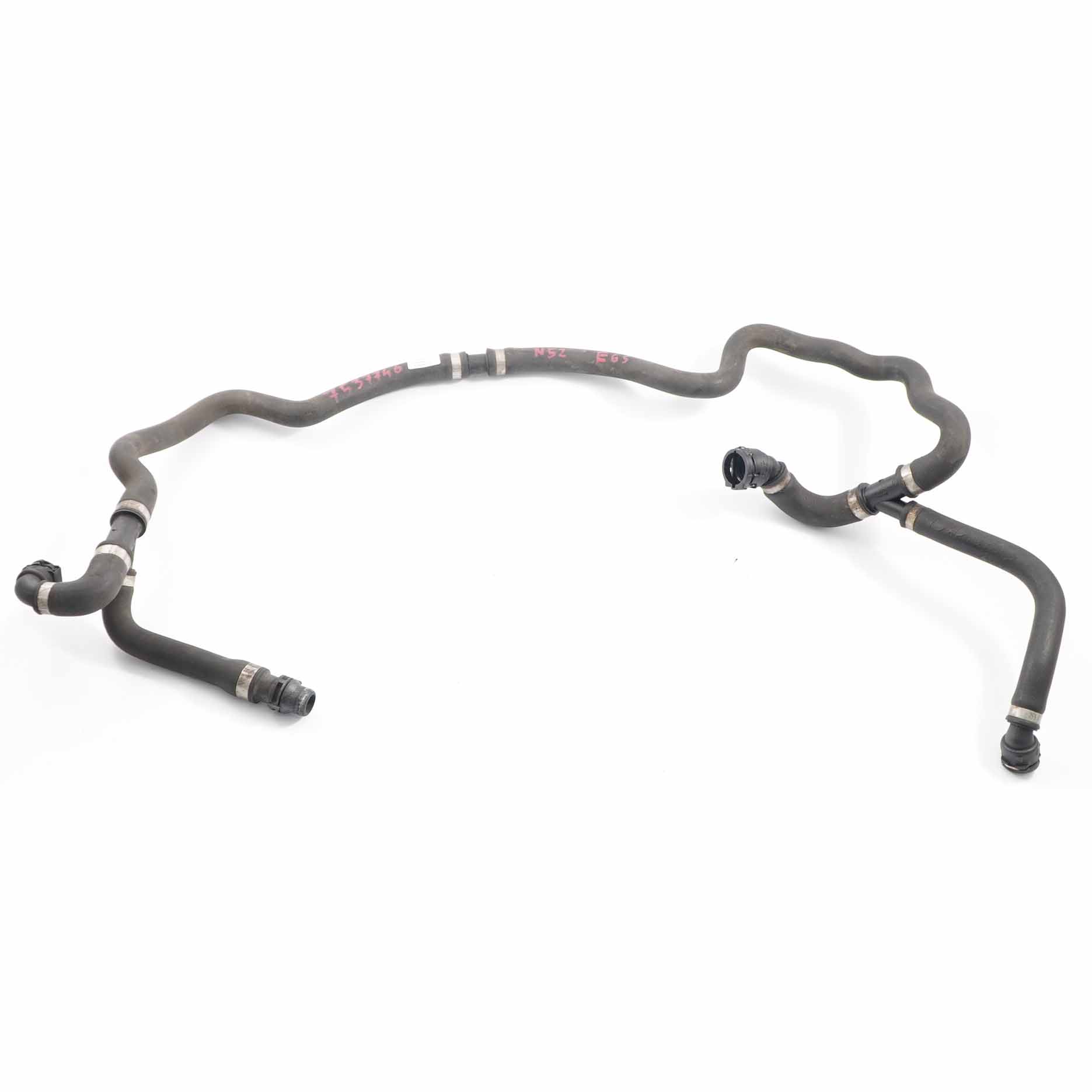 BMW E65 E66 Radiator Coolant Cooling Return Water Hose Pipe 730i N52 7537746