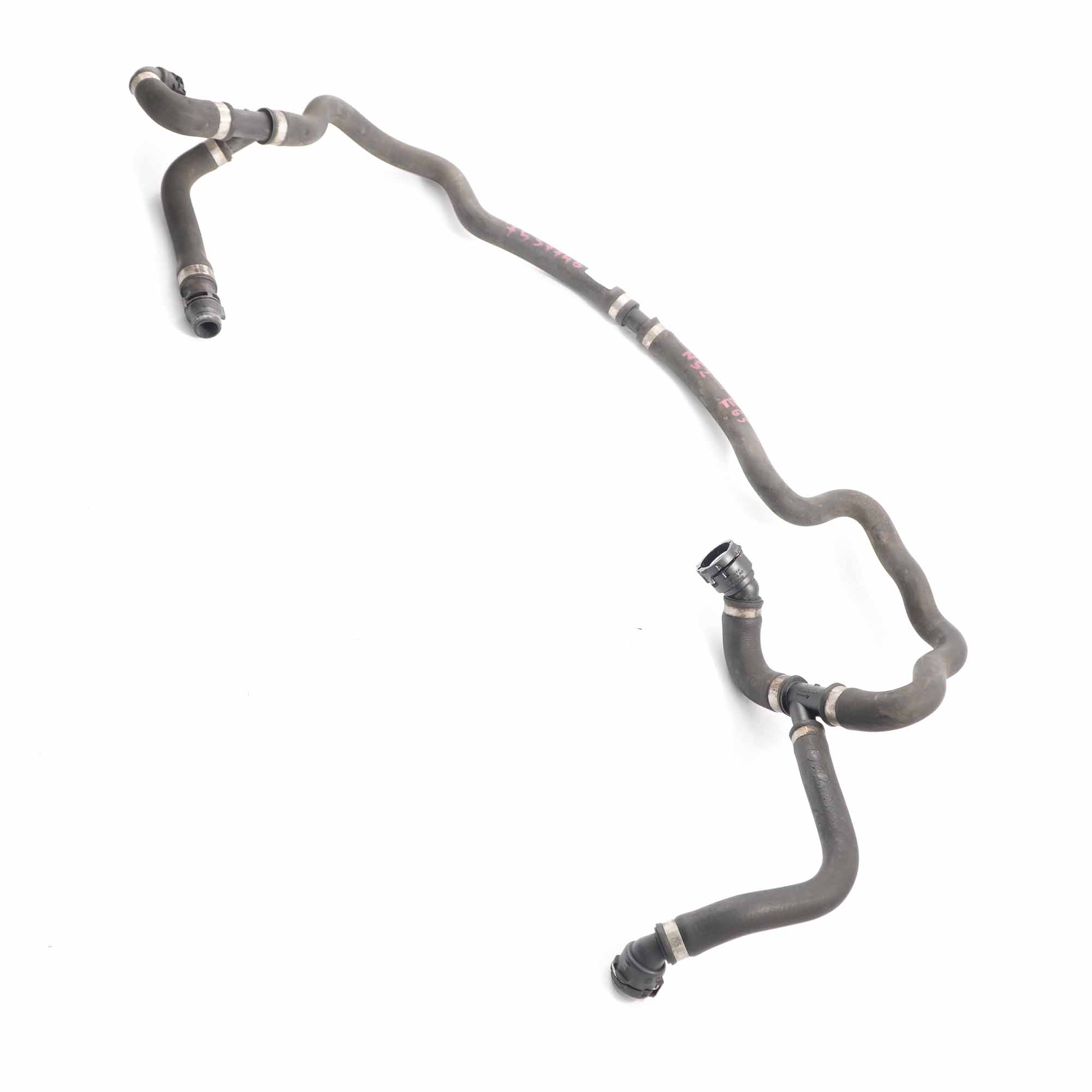 BMW E65 E66 Radiator Coolant Cooling Return Water Hose Pipe 730i N52 7537746