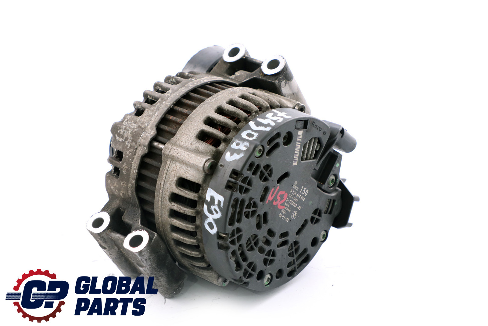 BMW 1 3 5 Series E60 E61 E87 E90 E91 N52 Alternator Generator 155A 7543083