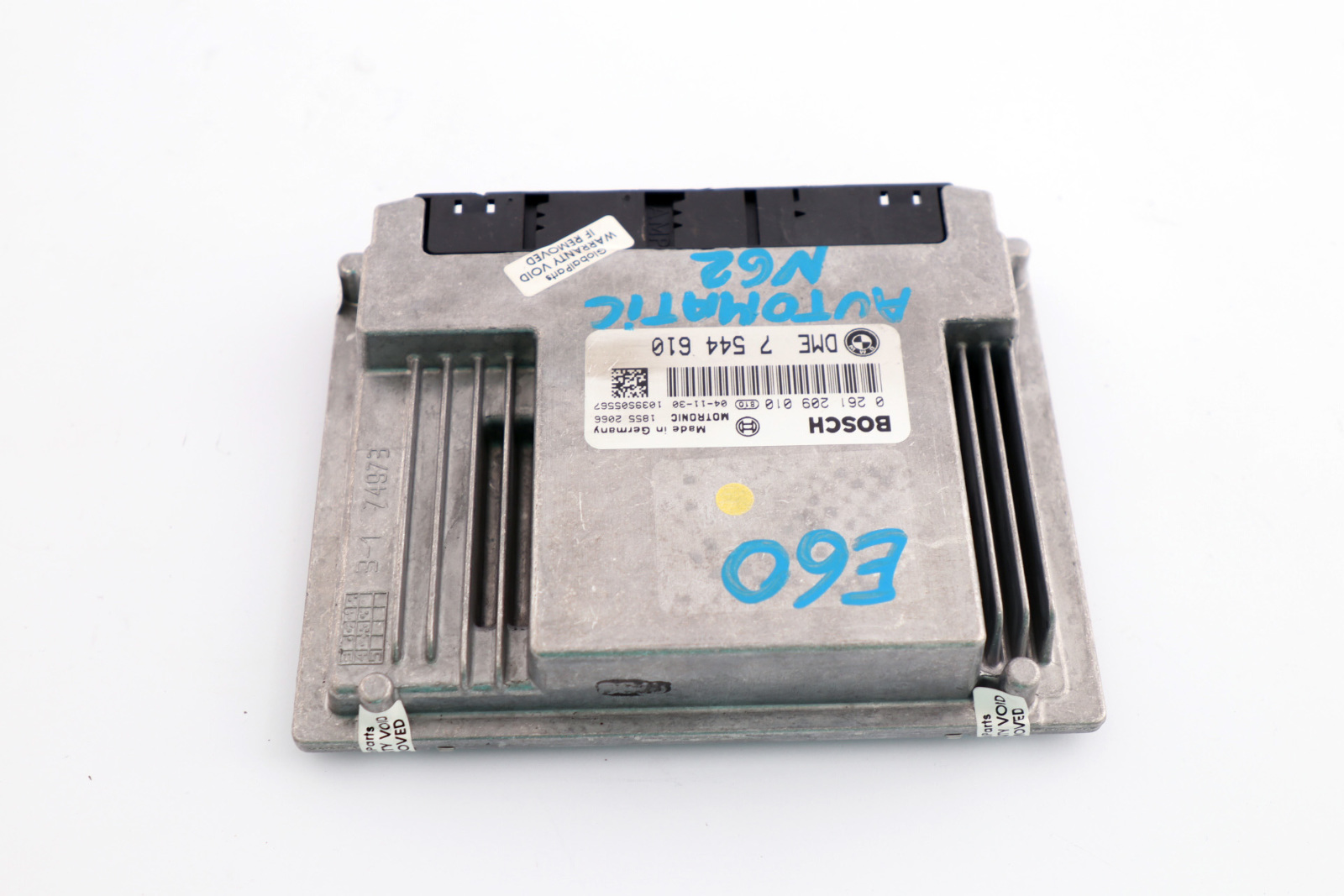 BMW X5 E53 E60 E65 N62 ECU Basis steuergerät DME 7544610 Automatik