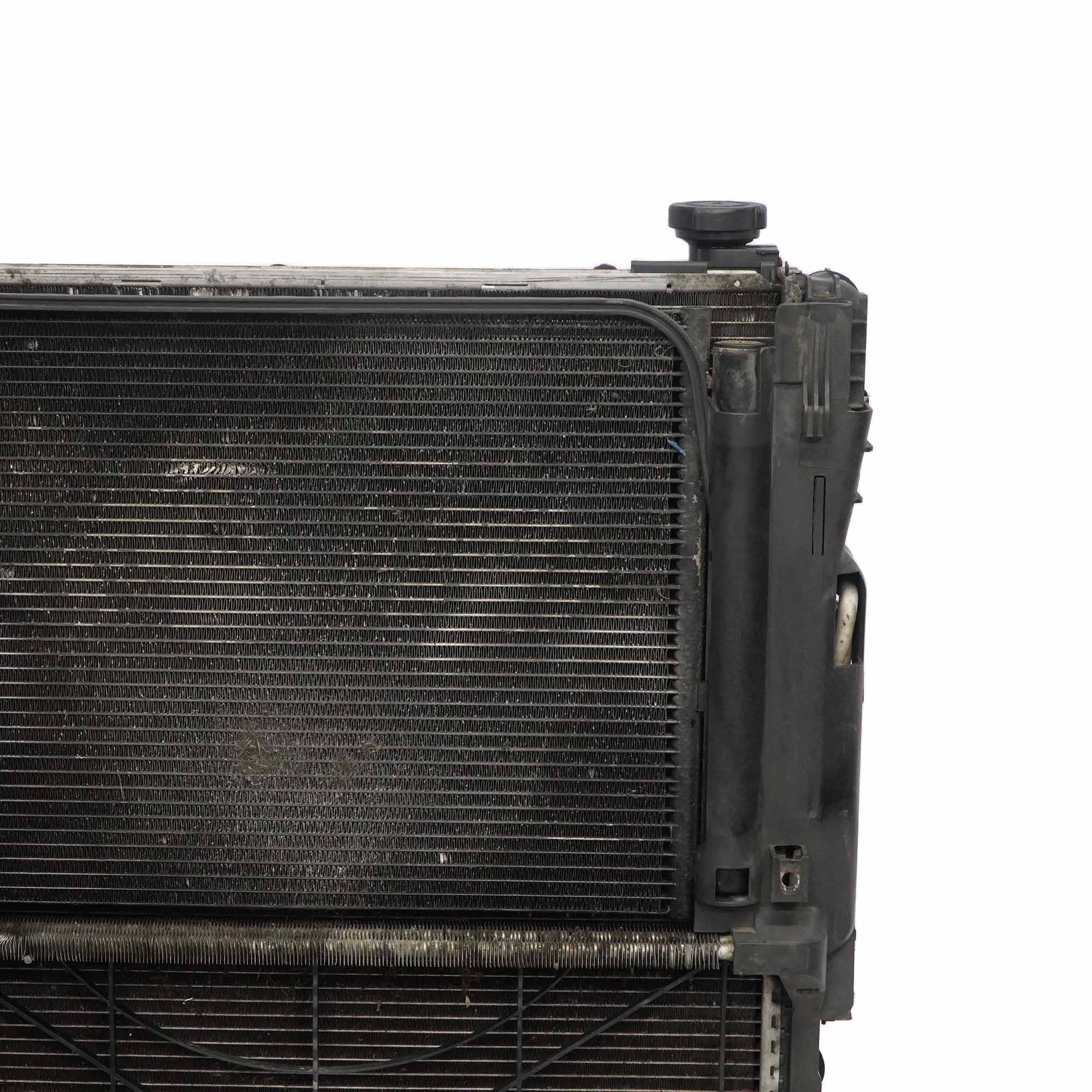 BMW X5 E53 3.0d M57 3 Radiator Kühler Lüfterzarge Automatikgetriebe