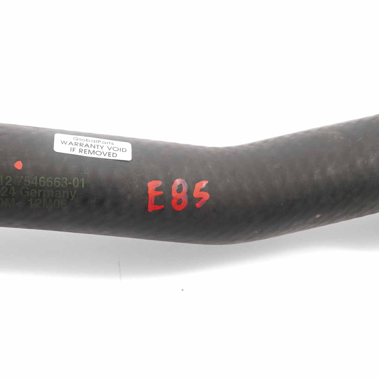 BMW Z4 Series E85 Roadster Cabrio Radiator Cooling Coolant Water Hose 7546663