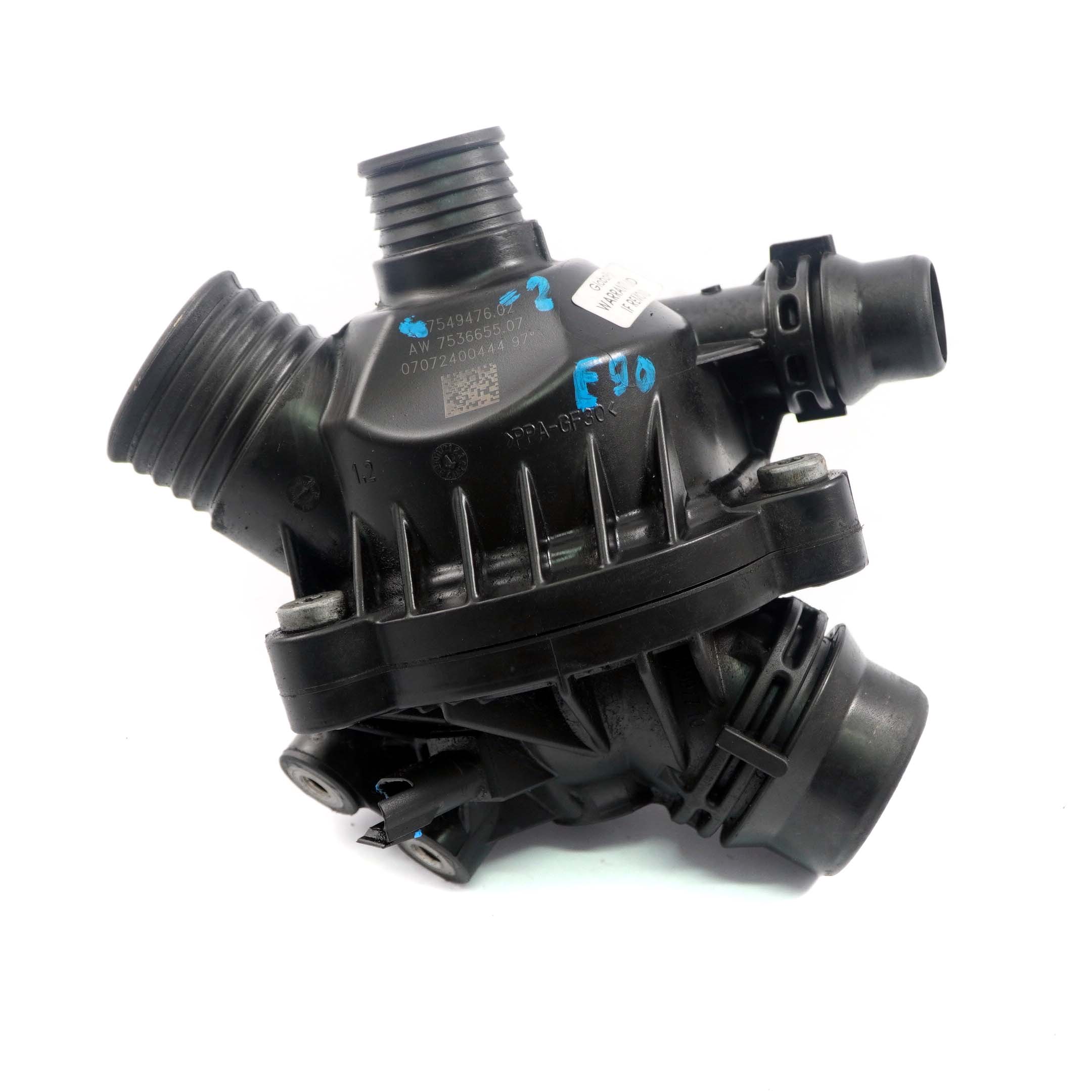 BMW E60 E61 E63 E65 E87 E90 E91 E93 N52 2 Wasserpumpe Thermostat 7549476