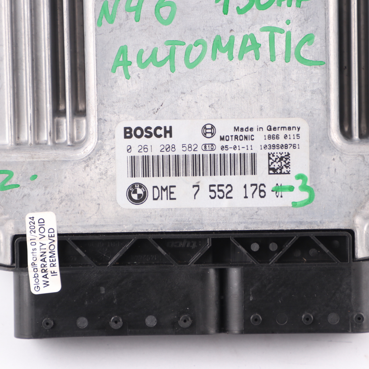 BMW E87 E90 120i 320i N46 150HP ECU Motor steuergerät DME 7552176 Automatik