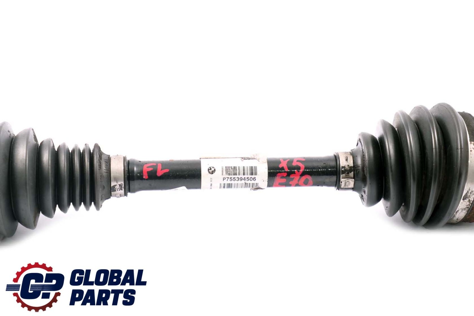 BMW X5 X6 E70 E71 Output Drive Shaft Left N/S Front Axle 670MM 7553945