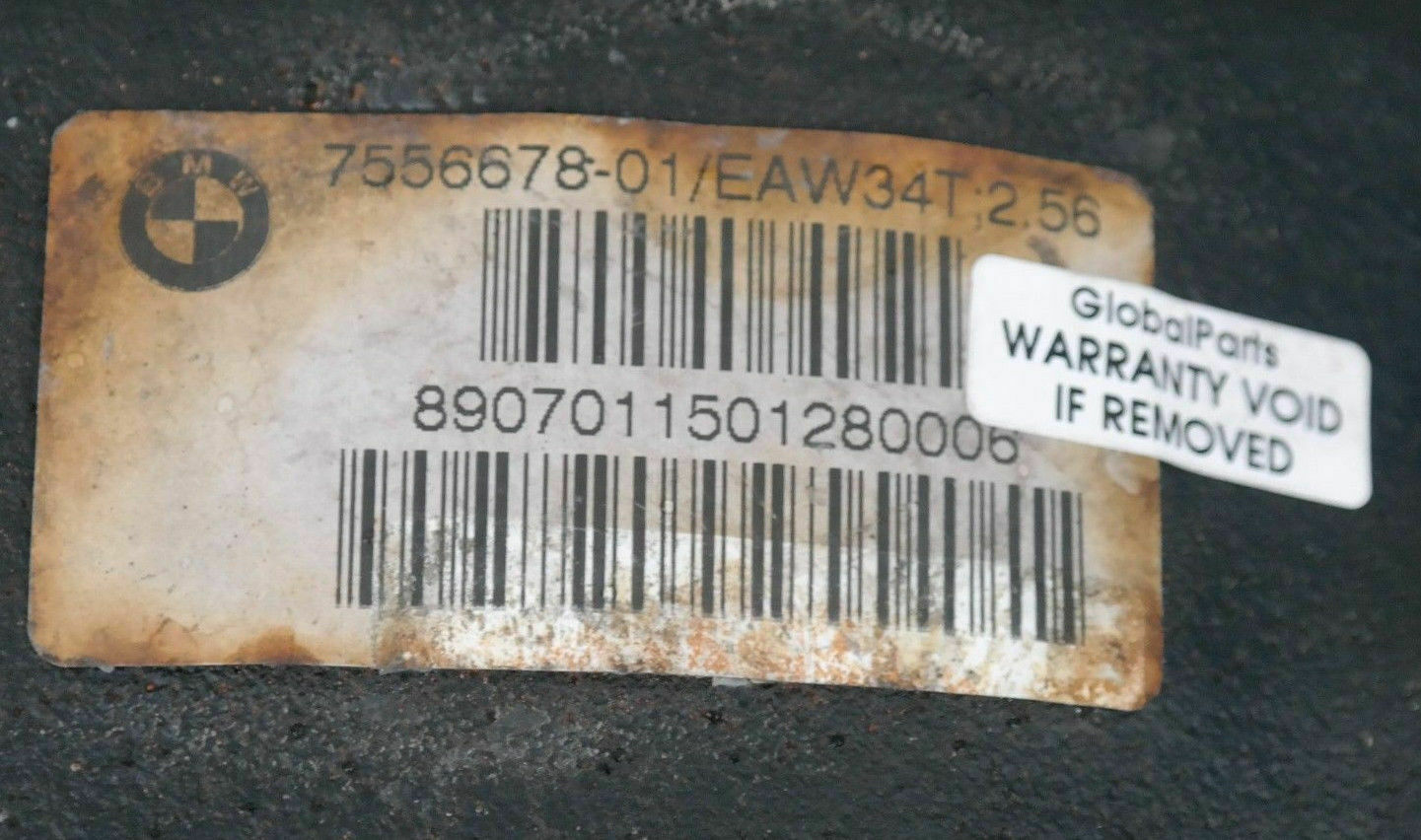 BMW 1 3 Series E87 E90 E91 320d 120d Rear Differential Diff 2,56 Ratio WARRANTY